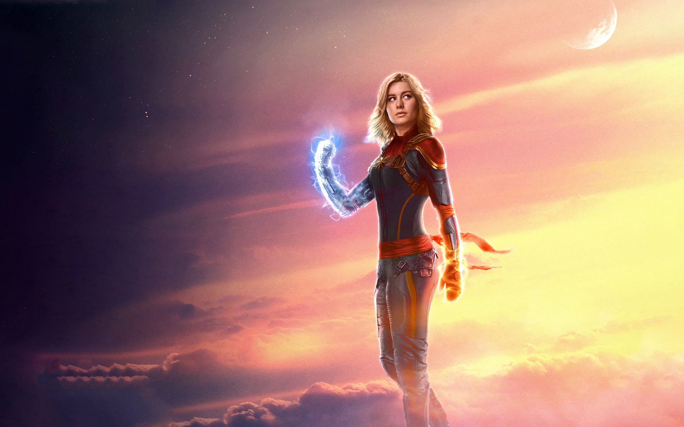 Brie Larson Movies, Captain Marvel movie, 4K wallpaper, 2880x1800 HD Desktop