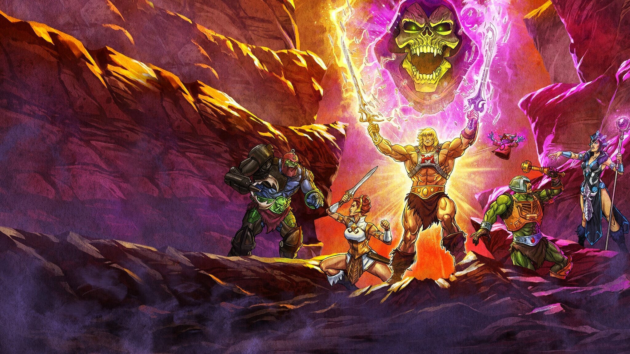 He-Man, HD wallpaper, Skeletor, Masters of the Universe, 2050x1160 HD Desktop