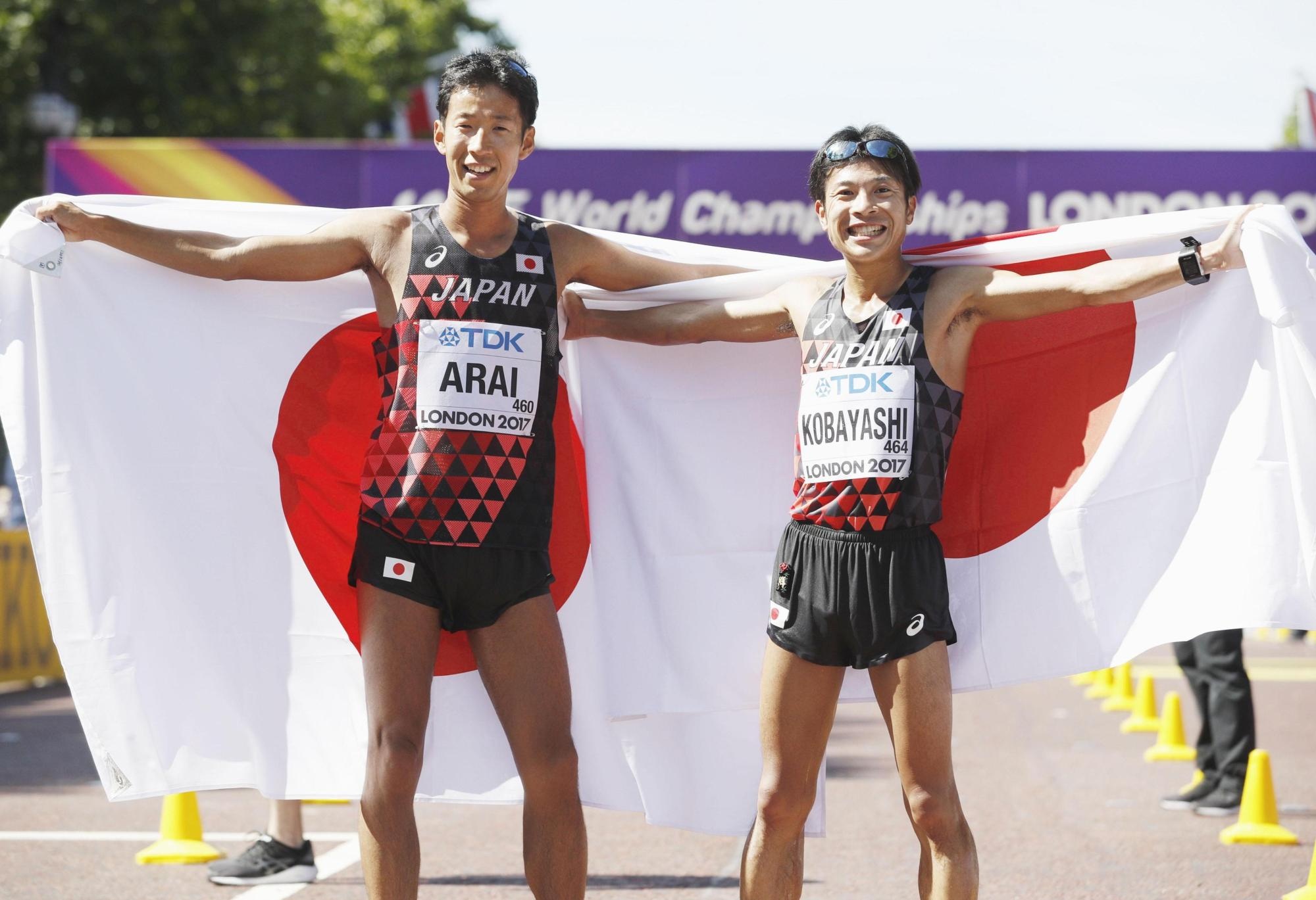 Hirooki Arai, Kai Kobayashi, Japan Times, Racewalk, 2000x1370 HD Desktop