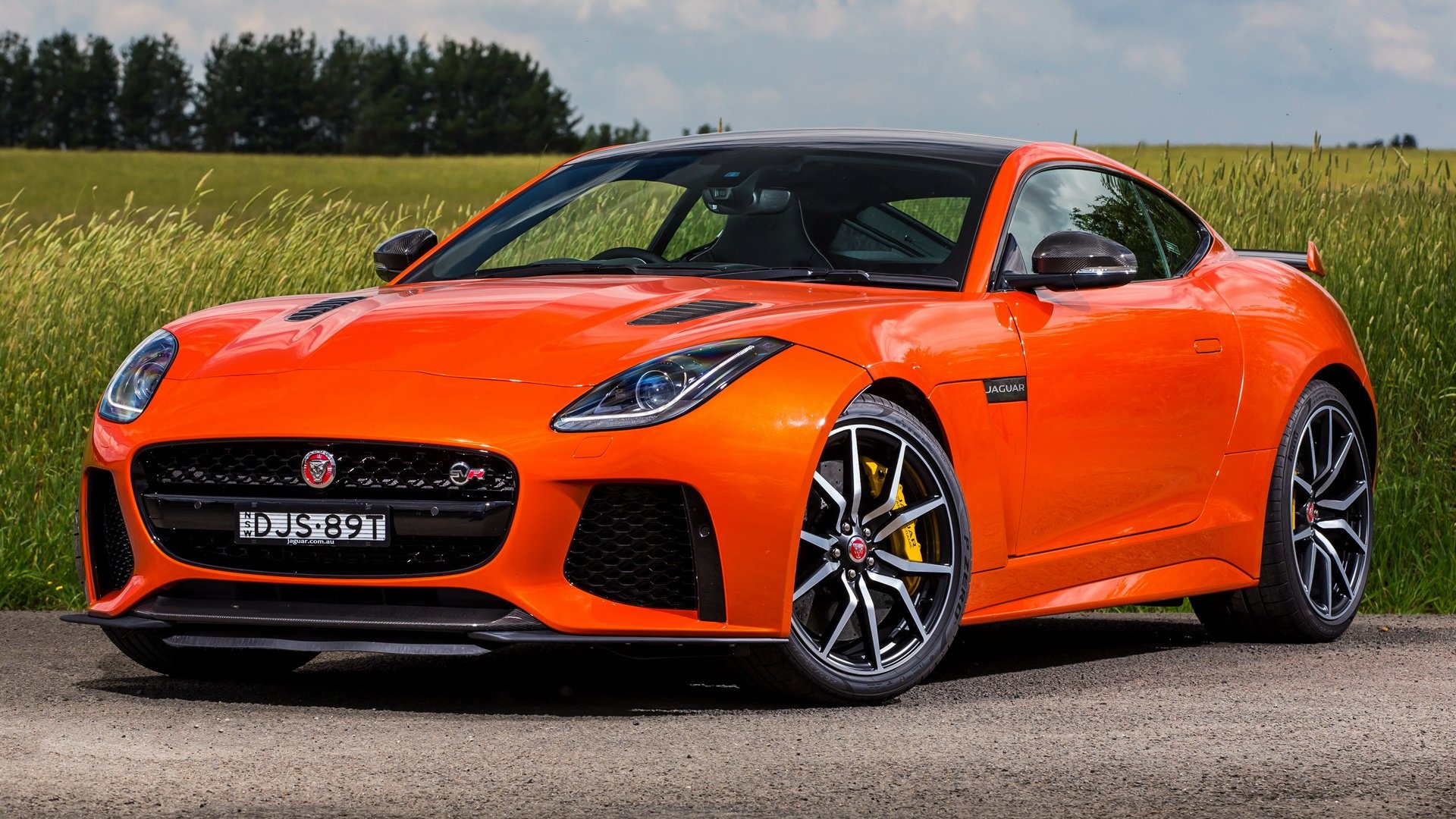 Jaguar F-TYPE, SVR Coupe, High-definition wallpapers, Unleashing power, 1920x1080 Full HD Desktop