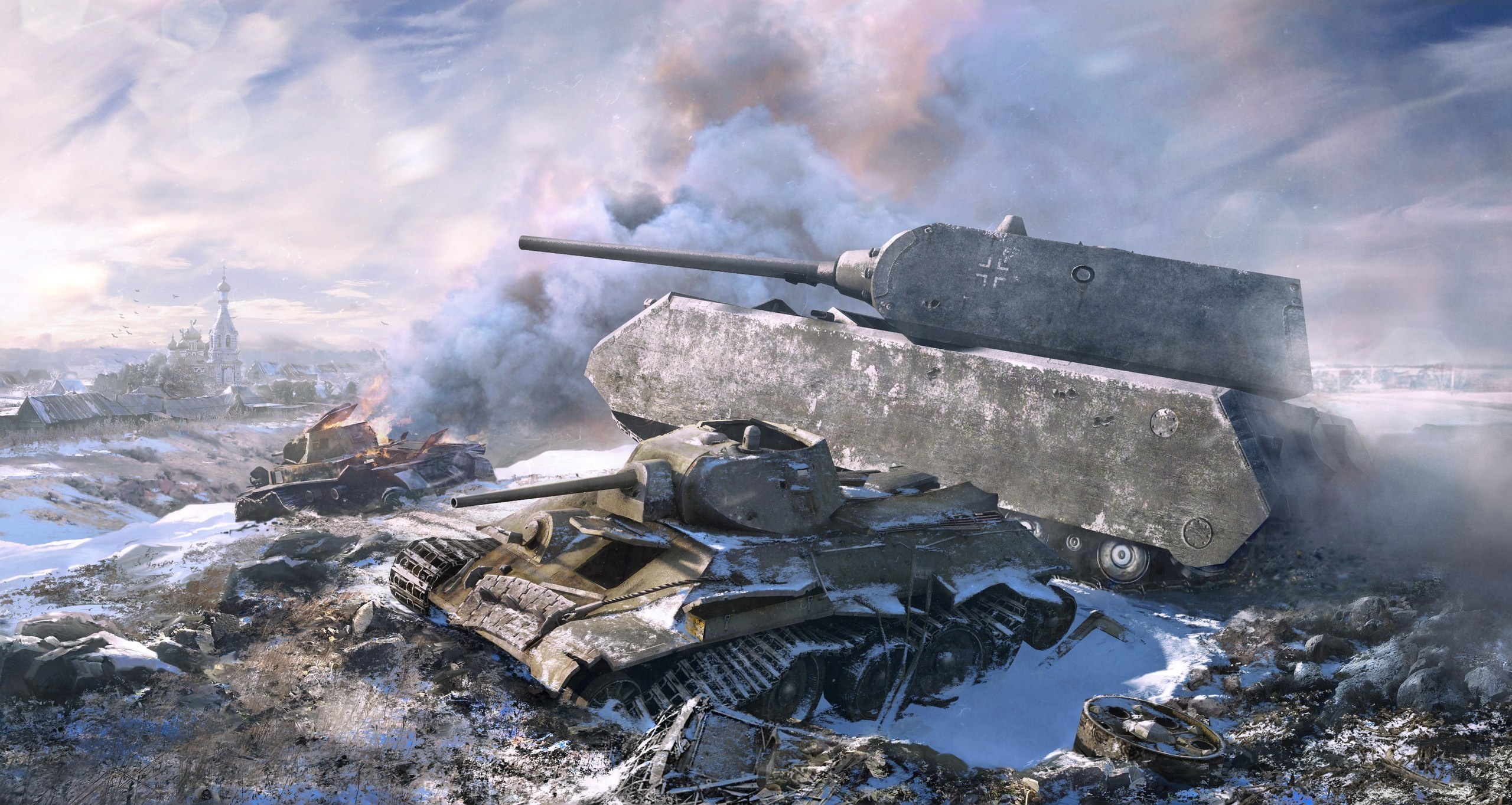 World of Tanks, Resolution download, New wallpapers, 2560x1370 HD Desktop