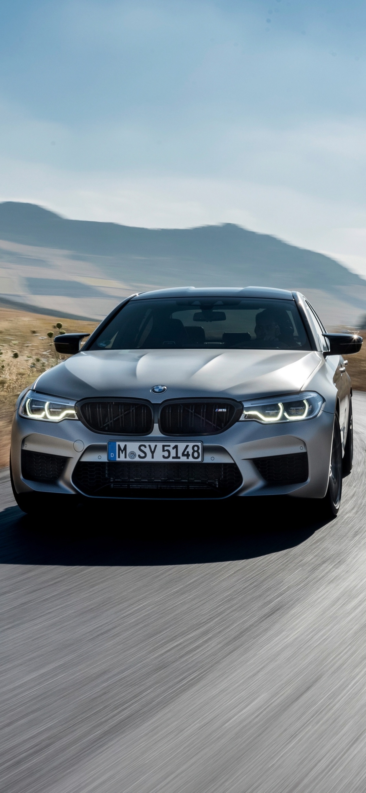 BMW M5 F90, M SY 5148, open mountain road, HD Phone wallpaper