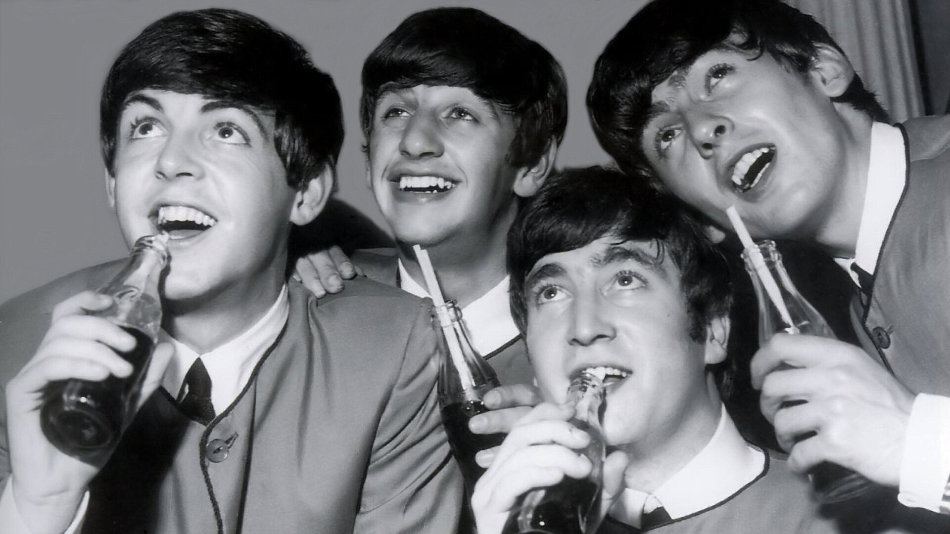 Coke Bottles, The Beatles Wallpaper, 1920x1080 Full HD Desktop