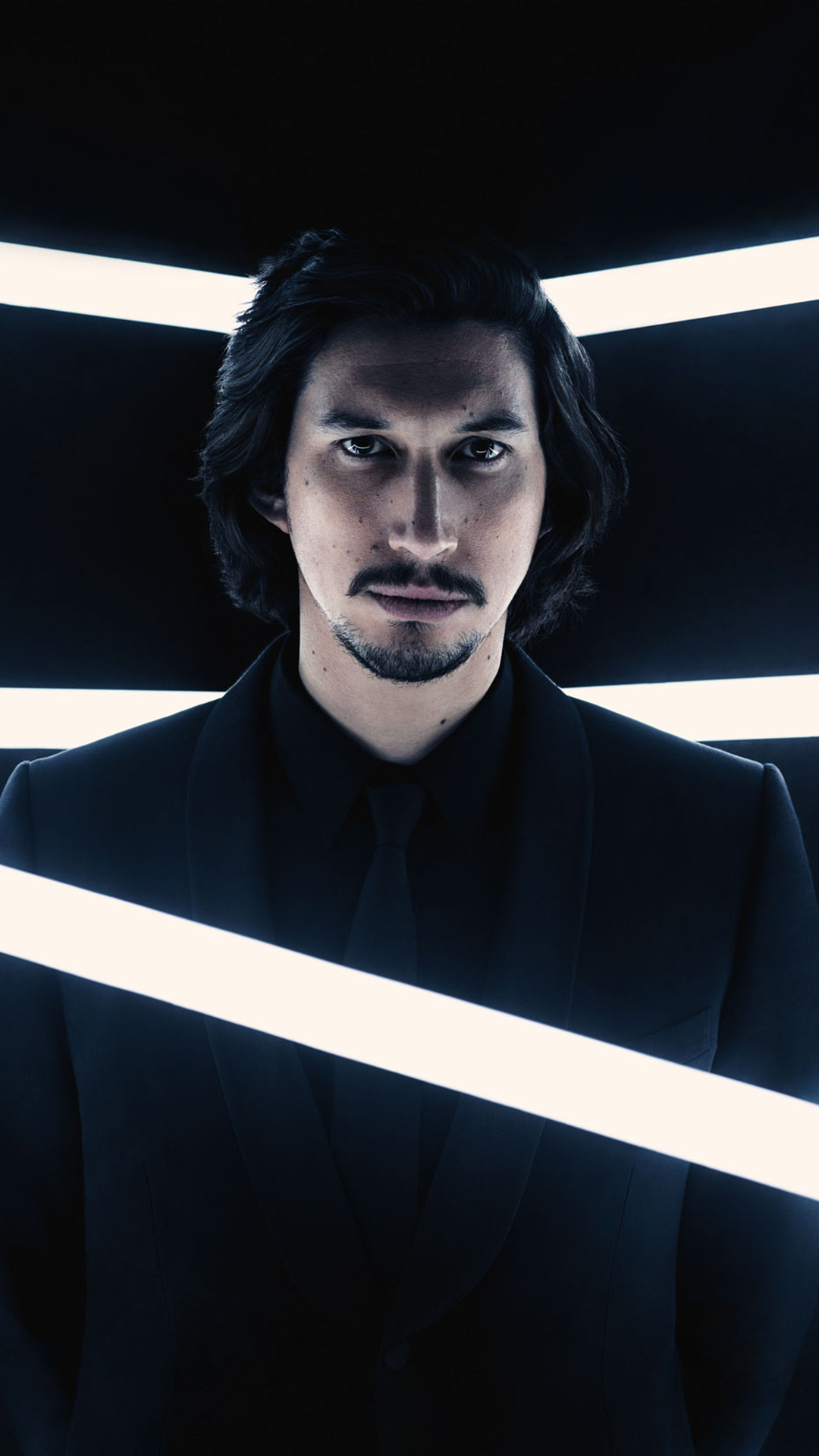 Adam Driver, Kylo Ren in British Vogue, iPhone, 1080x1920 Full HD Phone