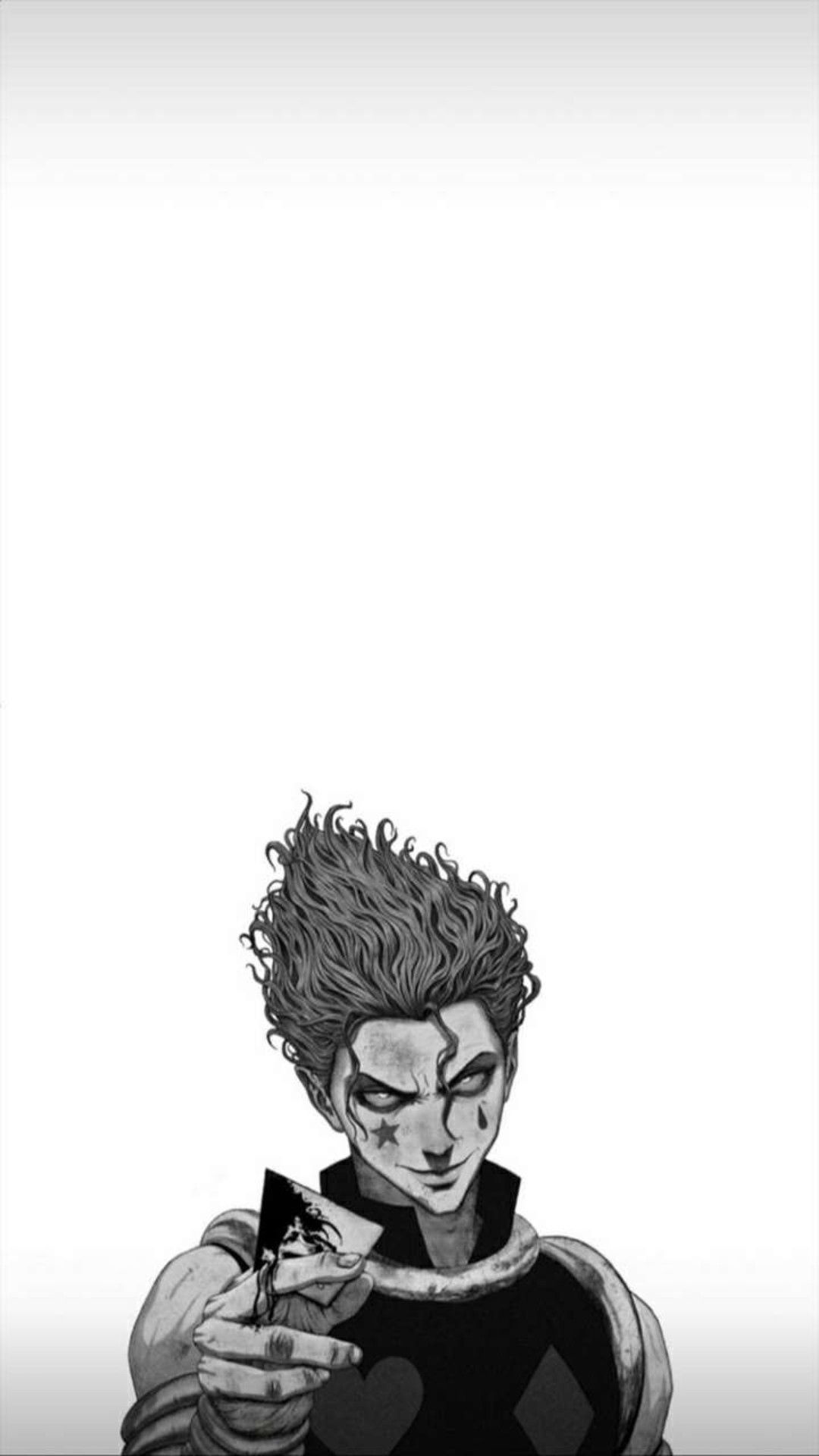 Hisoka, Hunter x Hunter, Anime art, Hunter's charm, 1080x1920 Full HD Phone