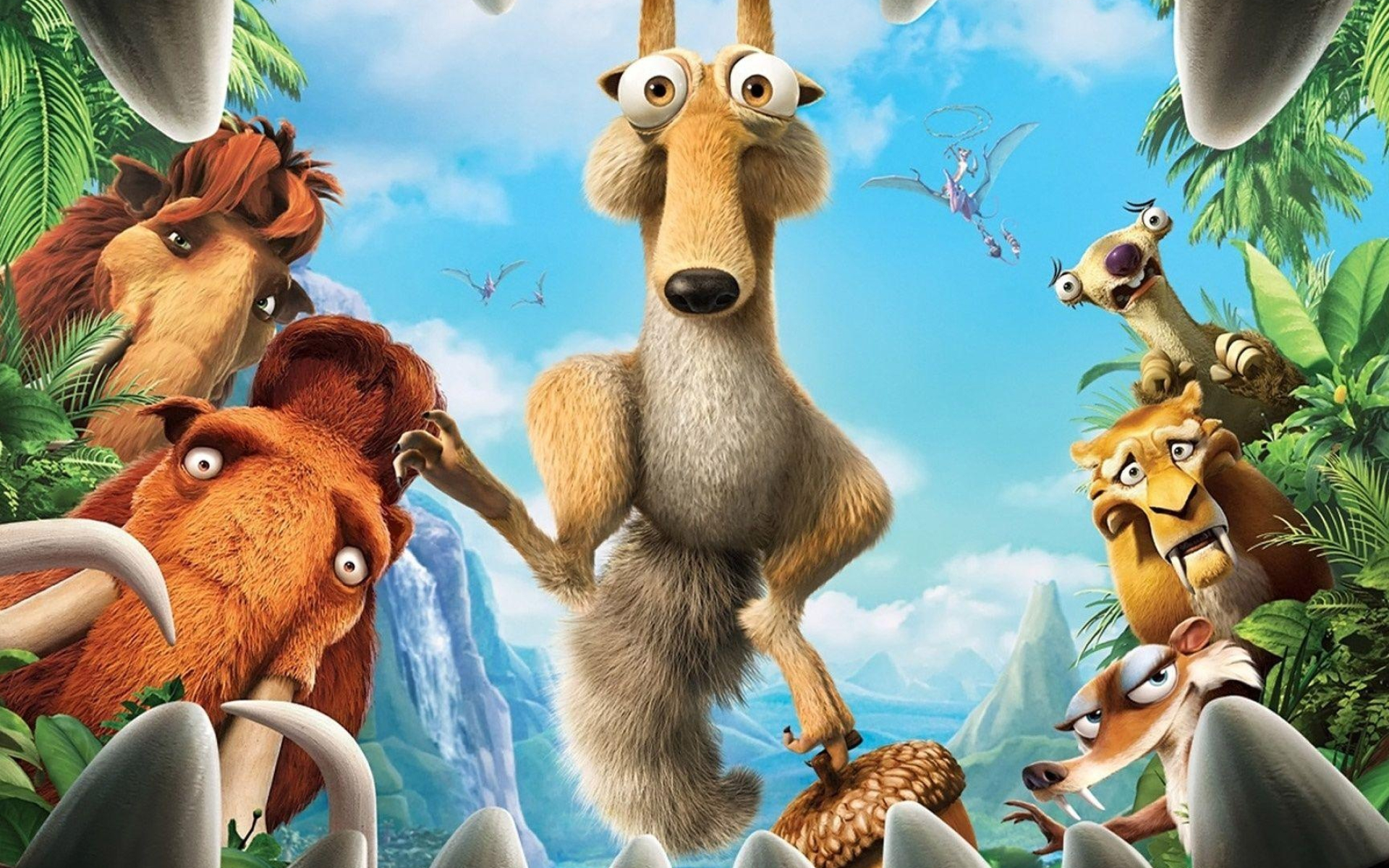 Dawn of the Dinosaurs, Ice Age Wallpaper, 1920x1200 HD Desktop