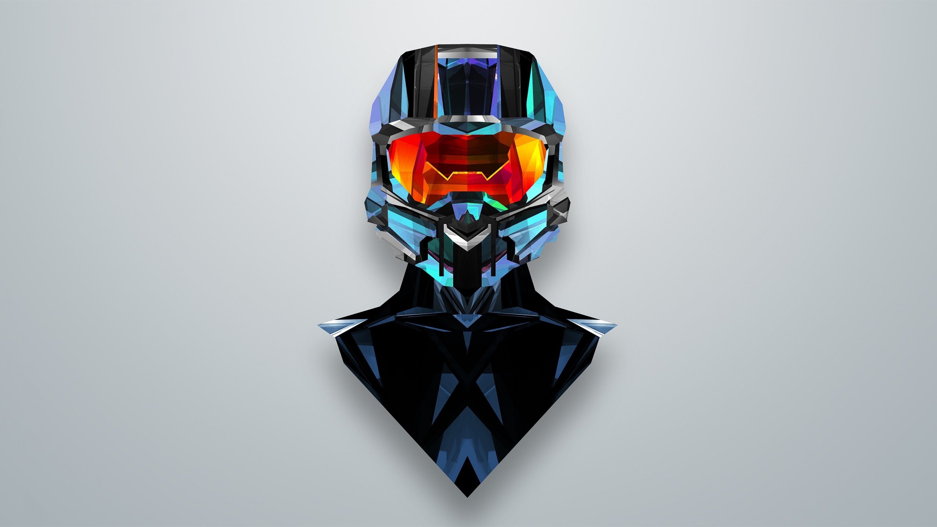 Master Chief, Justin Maller Wallpaper, 3840x2160 4K Desktop