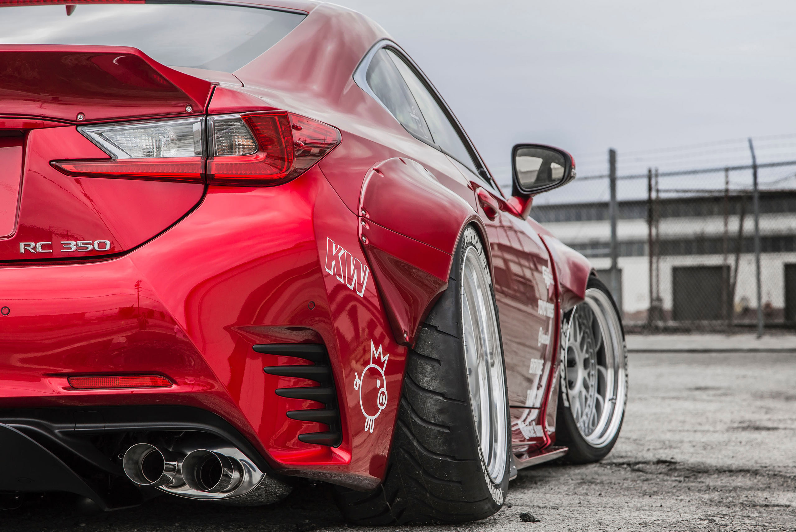 Lexus RC, Rocket bunny transformation, 2014 model, Customized beauty, 2560x1720 HD Desktop