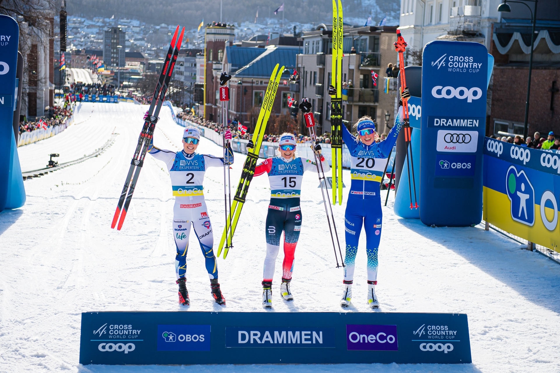 Maiken Caspersen Falla, Women's sprint winner, Drammen World Cup, 1920x1280 HD Desktop