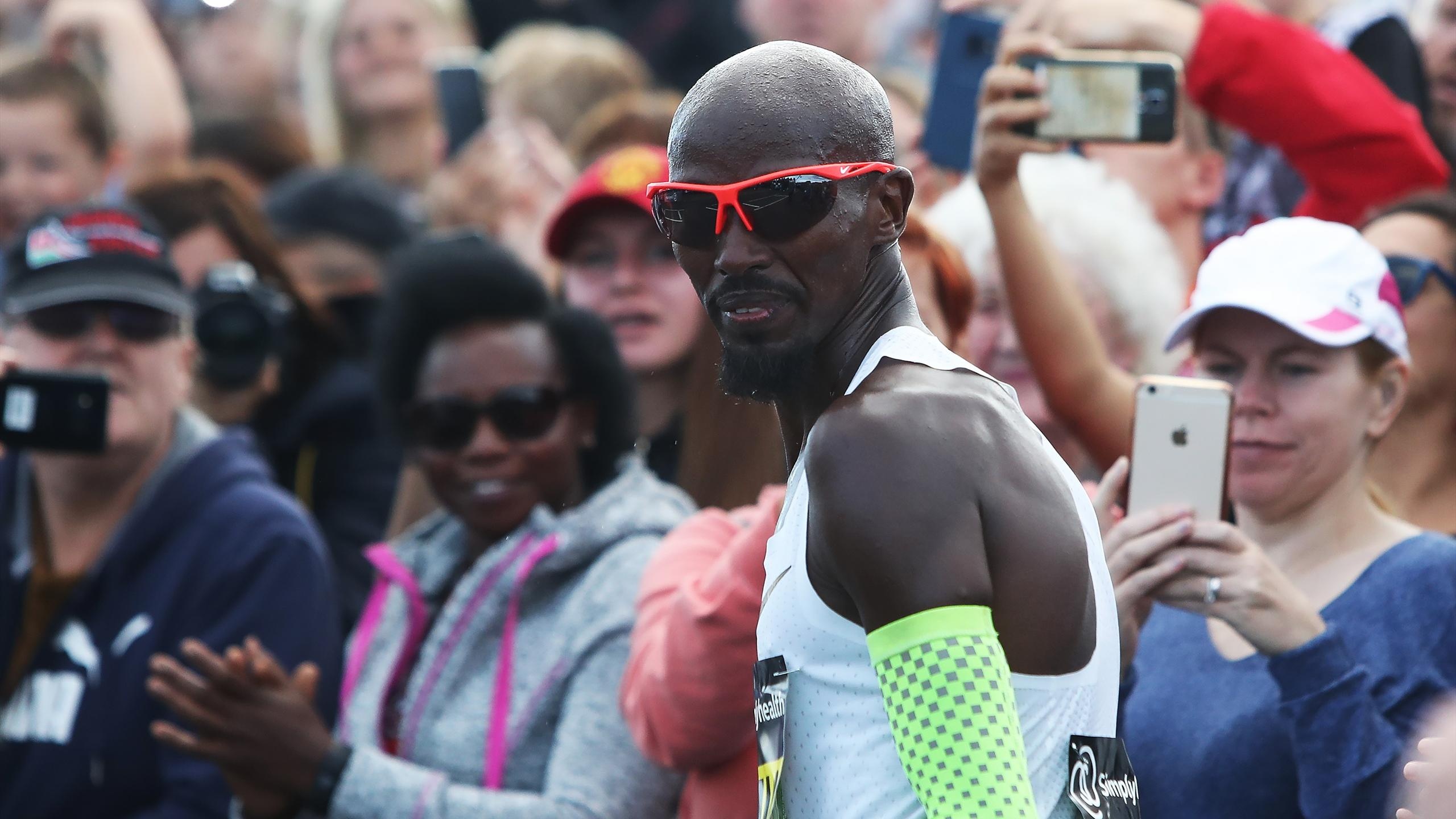 Chicago Marathon 2018, Mo Farah Wallpaper, 2560x1440 HD Desktop