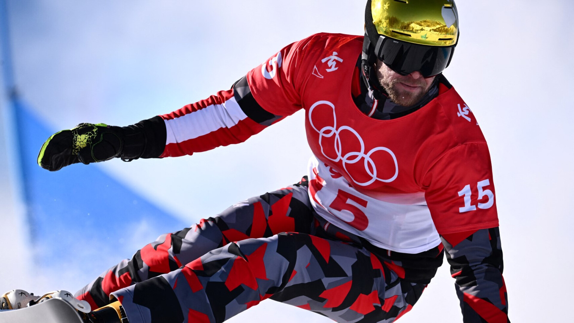 Benjamin Karl, Snowboard gold, Olympic dream, Exciting achievement, 1920x1080 Full HD Desktop