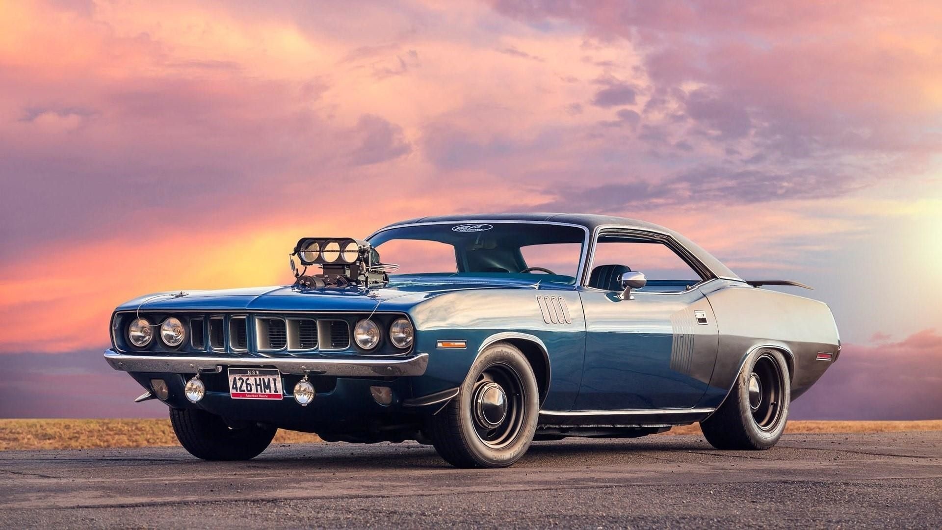 Barracuda 1971, Hemi 'Cuda Wallpaper, 1920x1080 Full HD Desktop