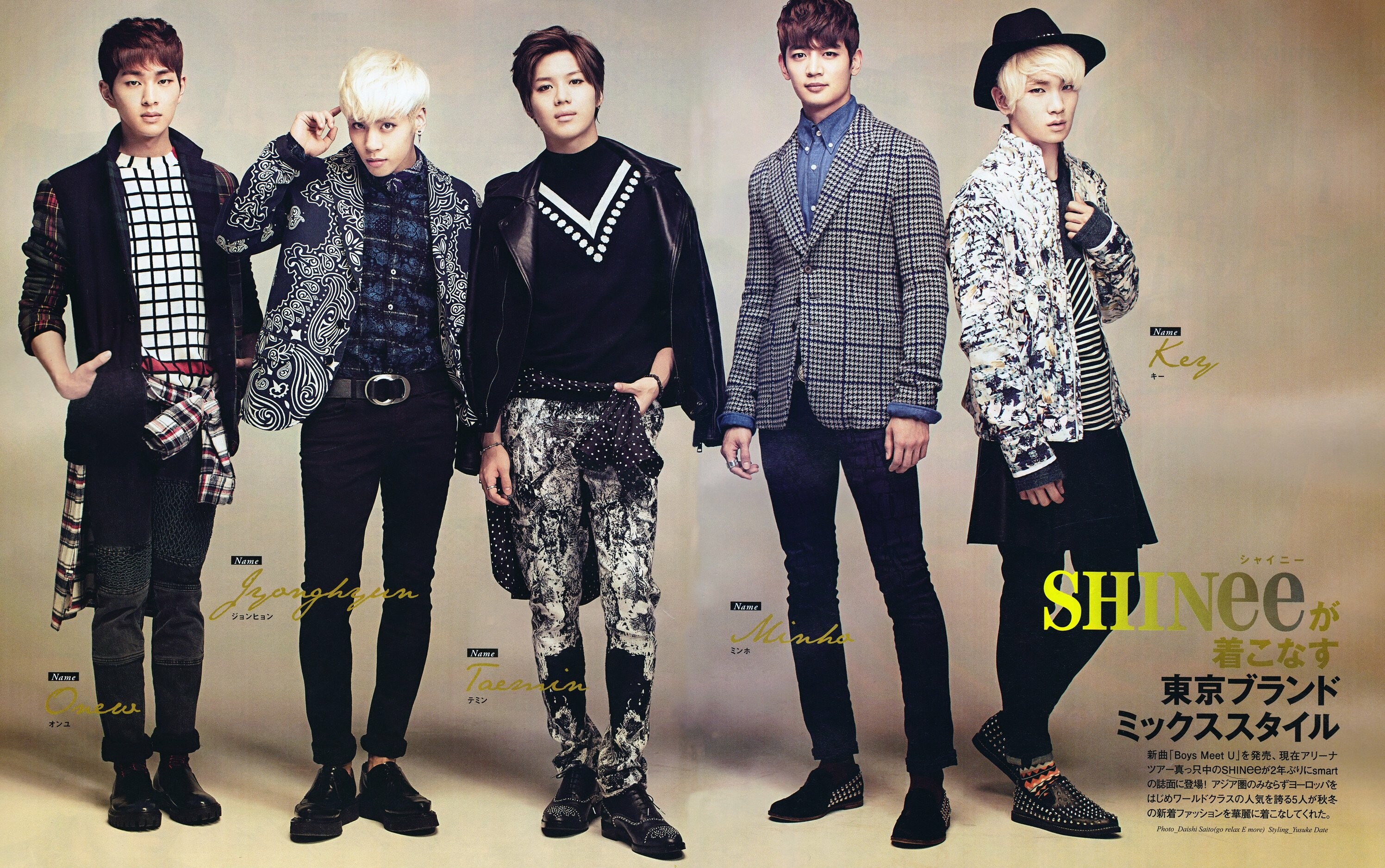 Poster, SHINee Wallpaper, 3000x1880 HD Desktop