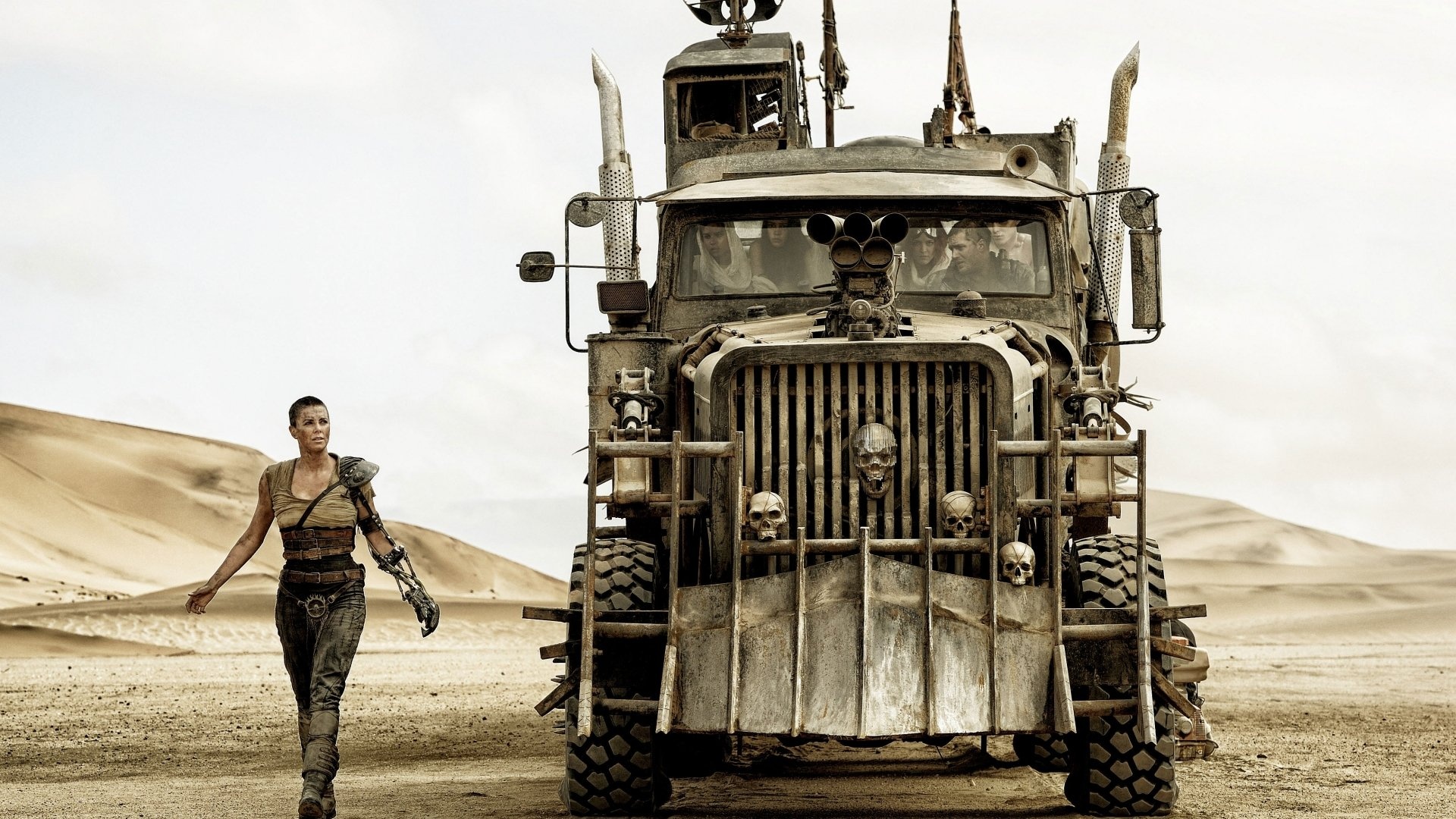 Mad Max: Fury Road, Imperator Furiosa, Stunning visuals, Tom Hardy, 1920x1080 Full HD Desktop