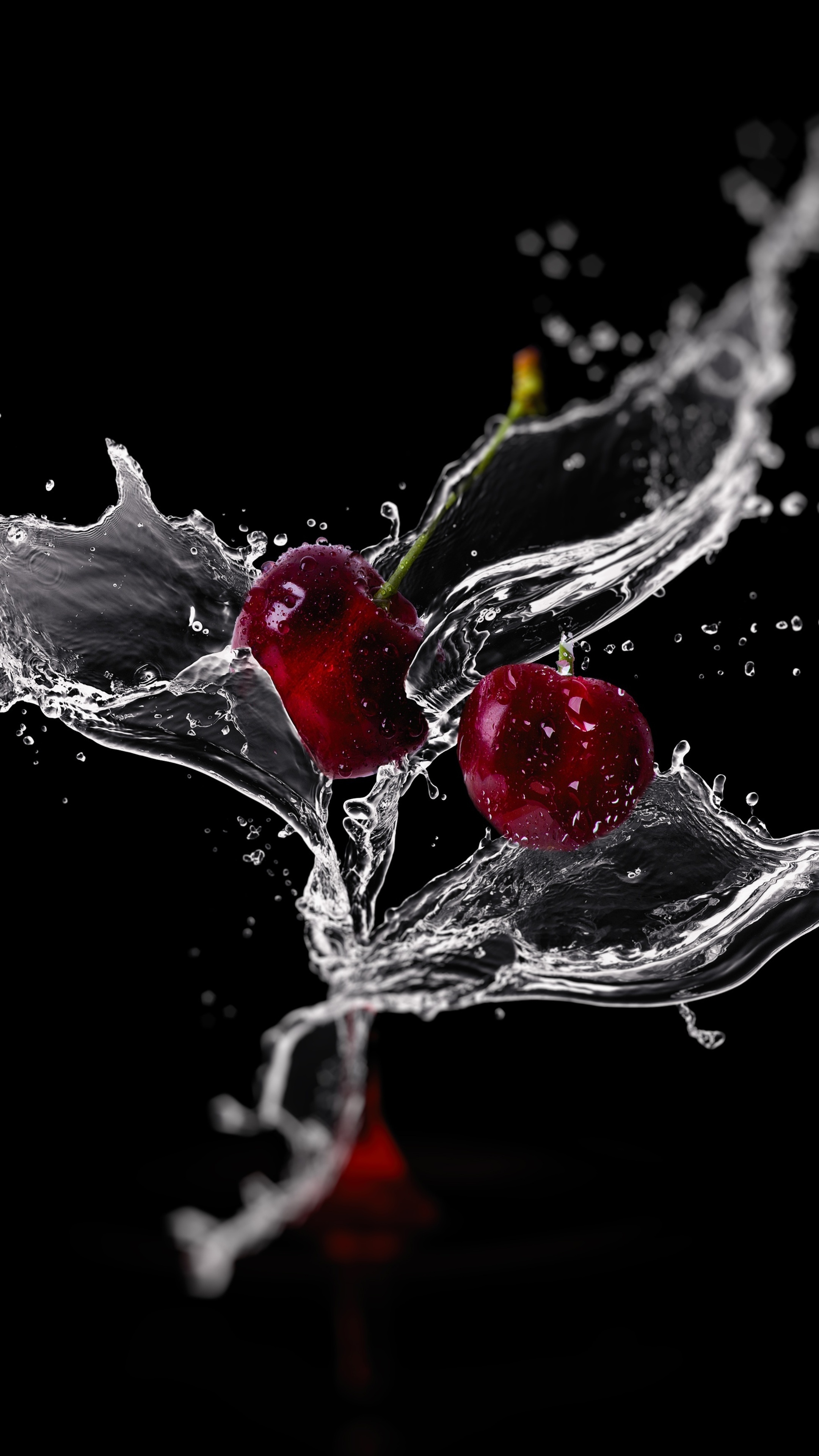 5k cherry images, Premium HD wallpapers, Sony Xperia delight, Bursting with flavor, 2160x3840 4K Phone