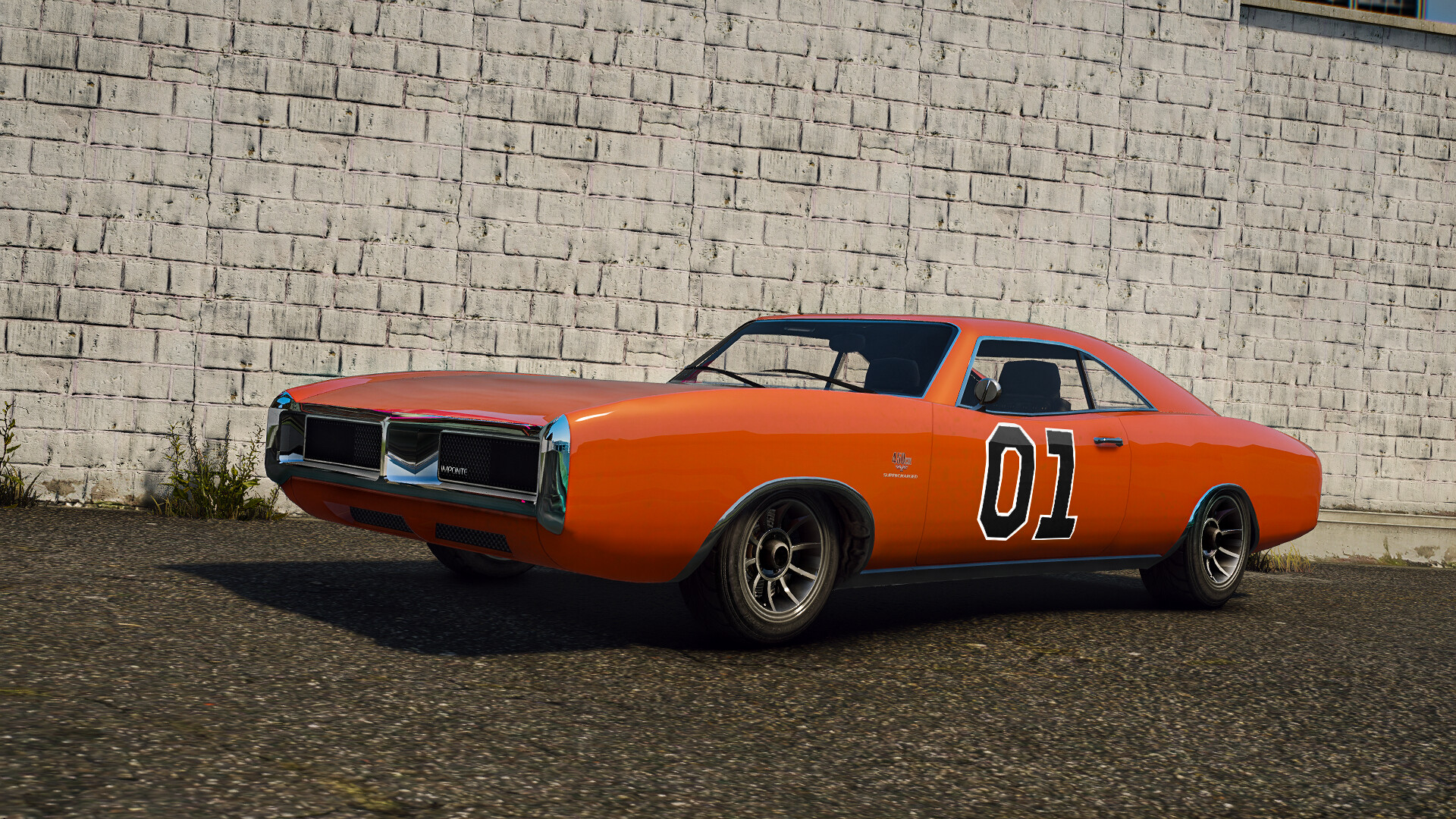 General Lee Car, Imponte beater, Vintage charm, Dukes of Hazzard, 1920x1080 Full HD Desktop