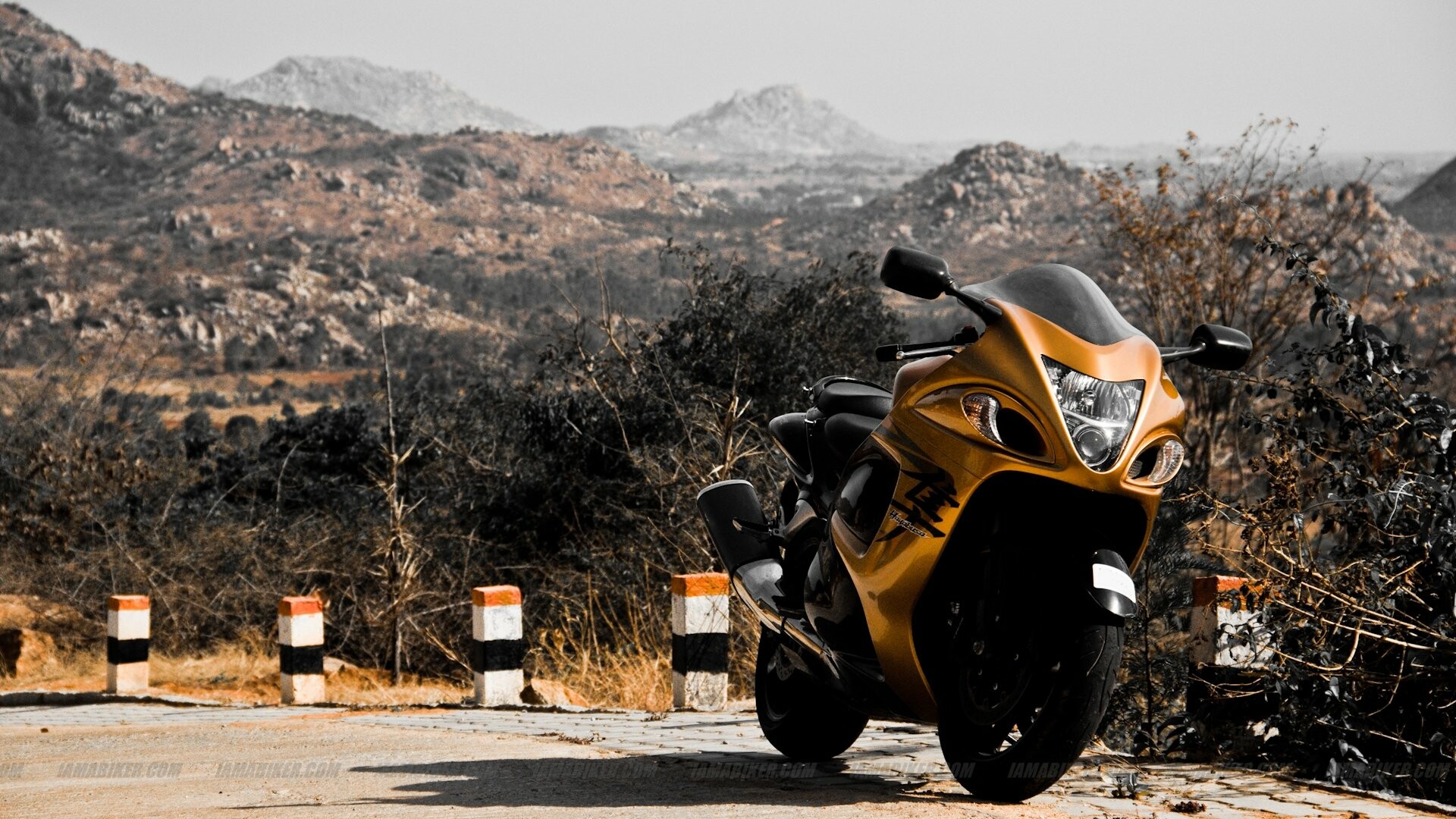 Suzuki Hayabusa, GSX1300R superbike, Muscle on wheels, HD adrenaline, 1920x1080 Full HD Desktop