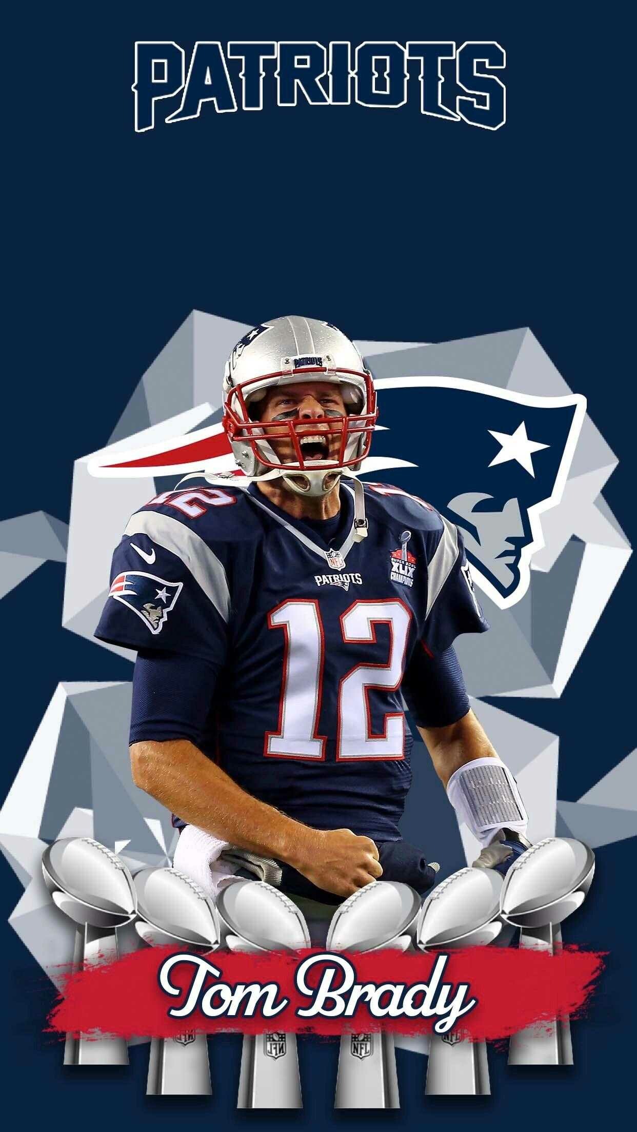 Artwork, Tom Brady Wallpaper, 1250x2210 HD Phone