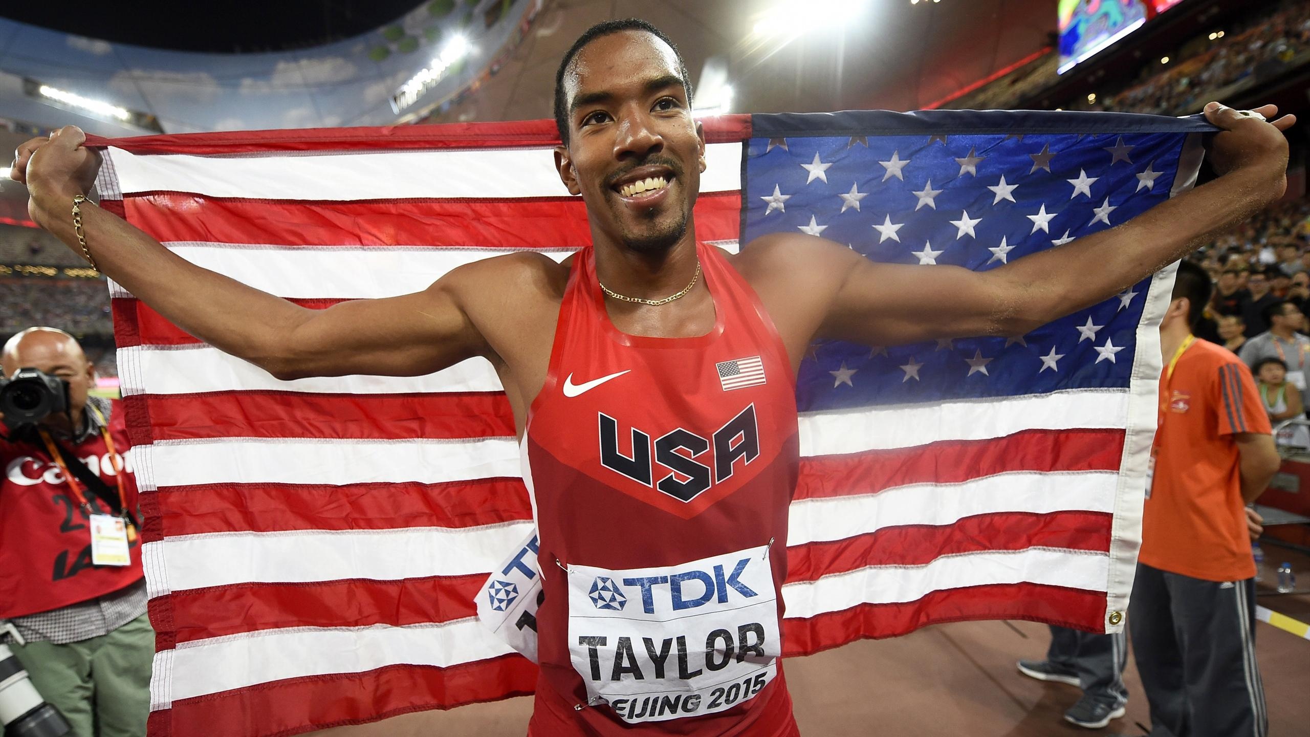 Christian Taylor, World Championships, Jonathan Edwards, World Record, 2560x1440 HD Desktop