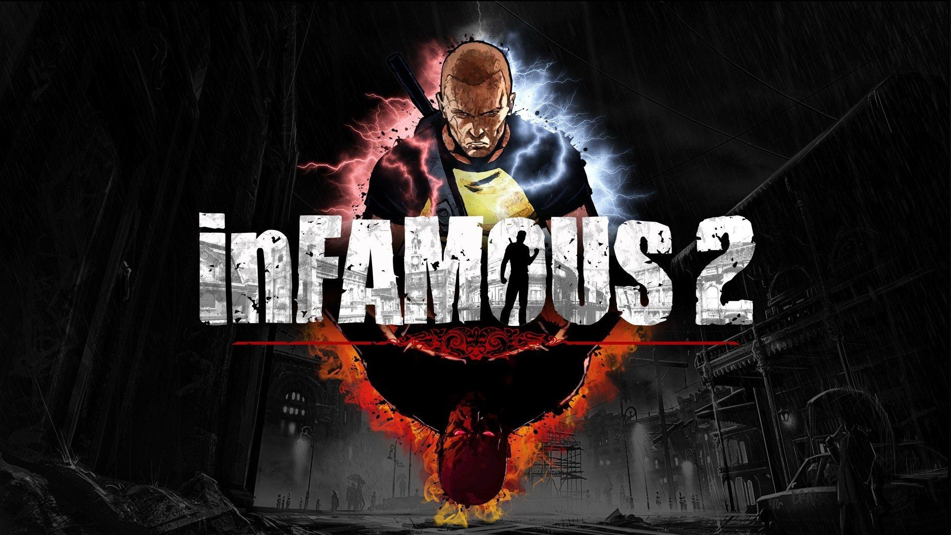 Poster, inFAMOUS 2 Wallpaper, 1920x1080 Full HD Desktop