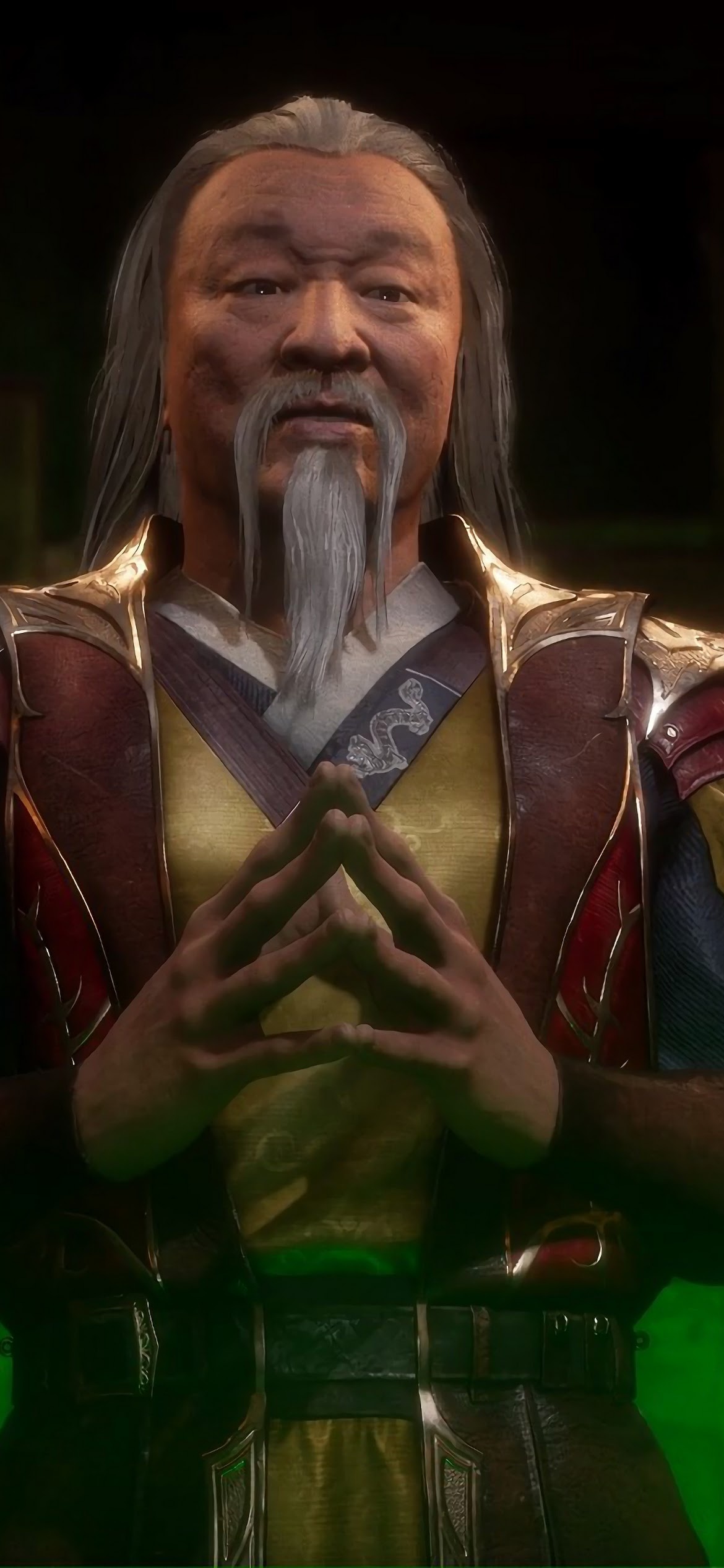 Shang Tsung, Mortal Kombat 11 phone, 4K wallpaper, Free download, 1170x2540 HD Phone