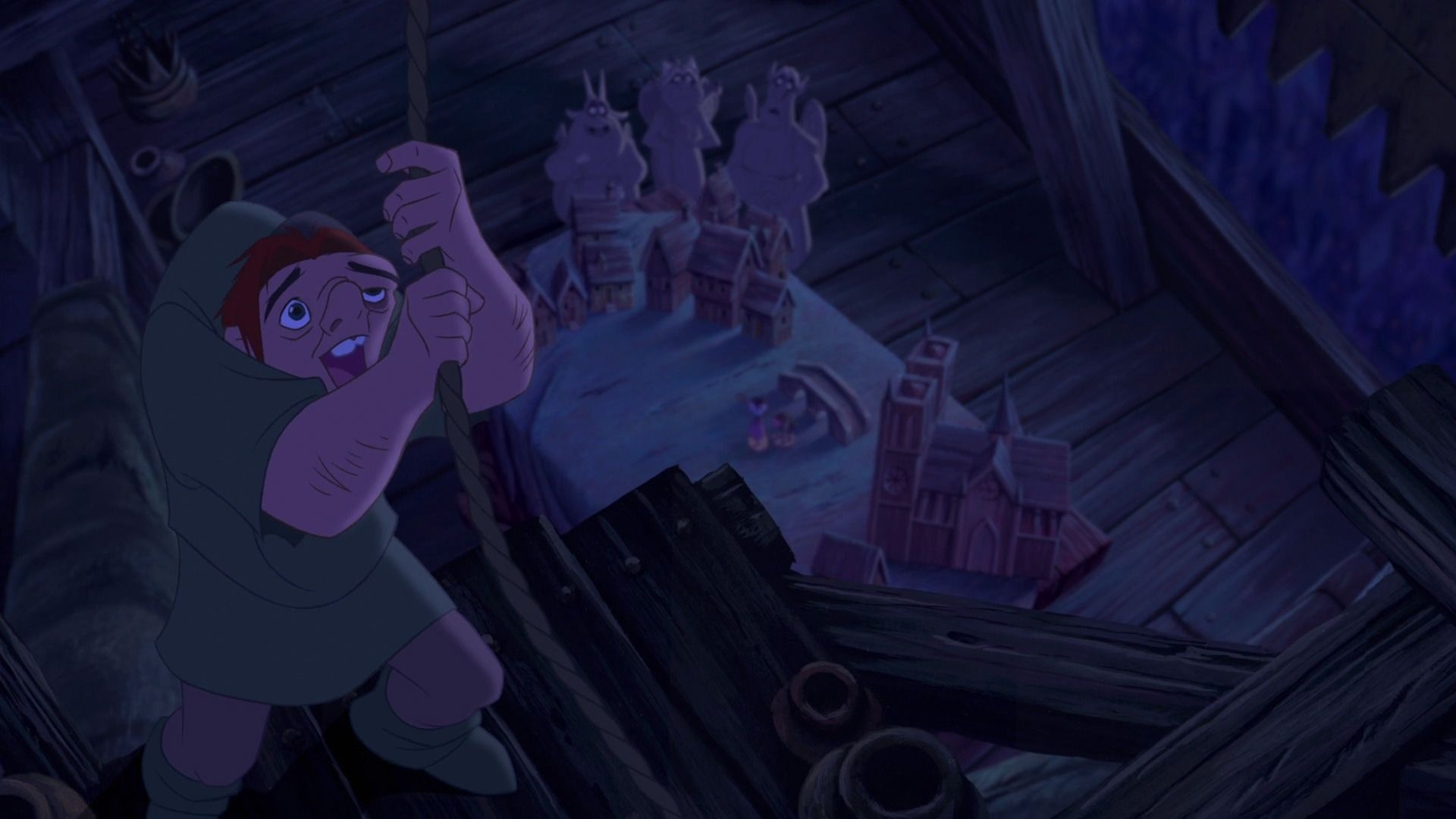 Heaven's light, Hunchback of Notre Dame, Emotional film, Classic Disney, 1920x1080 Full HD Desktop