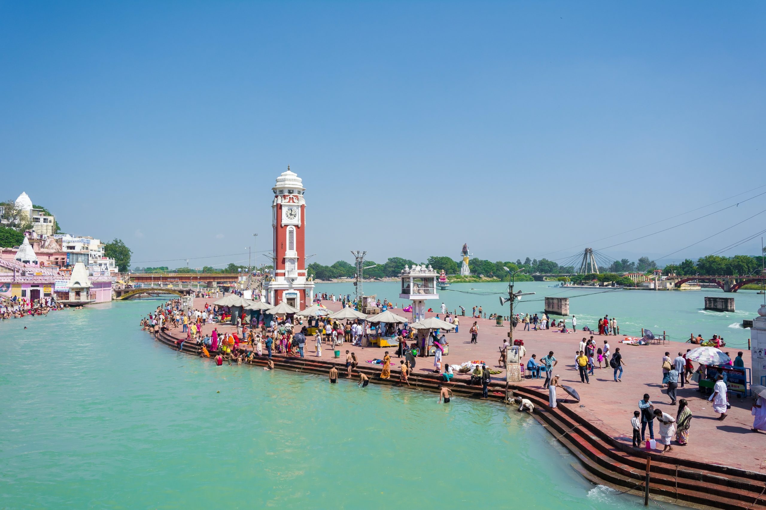 The Ganges, Curbing pollution, River, India, 2560x1710 HD Desktop