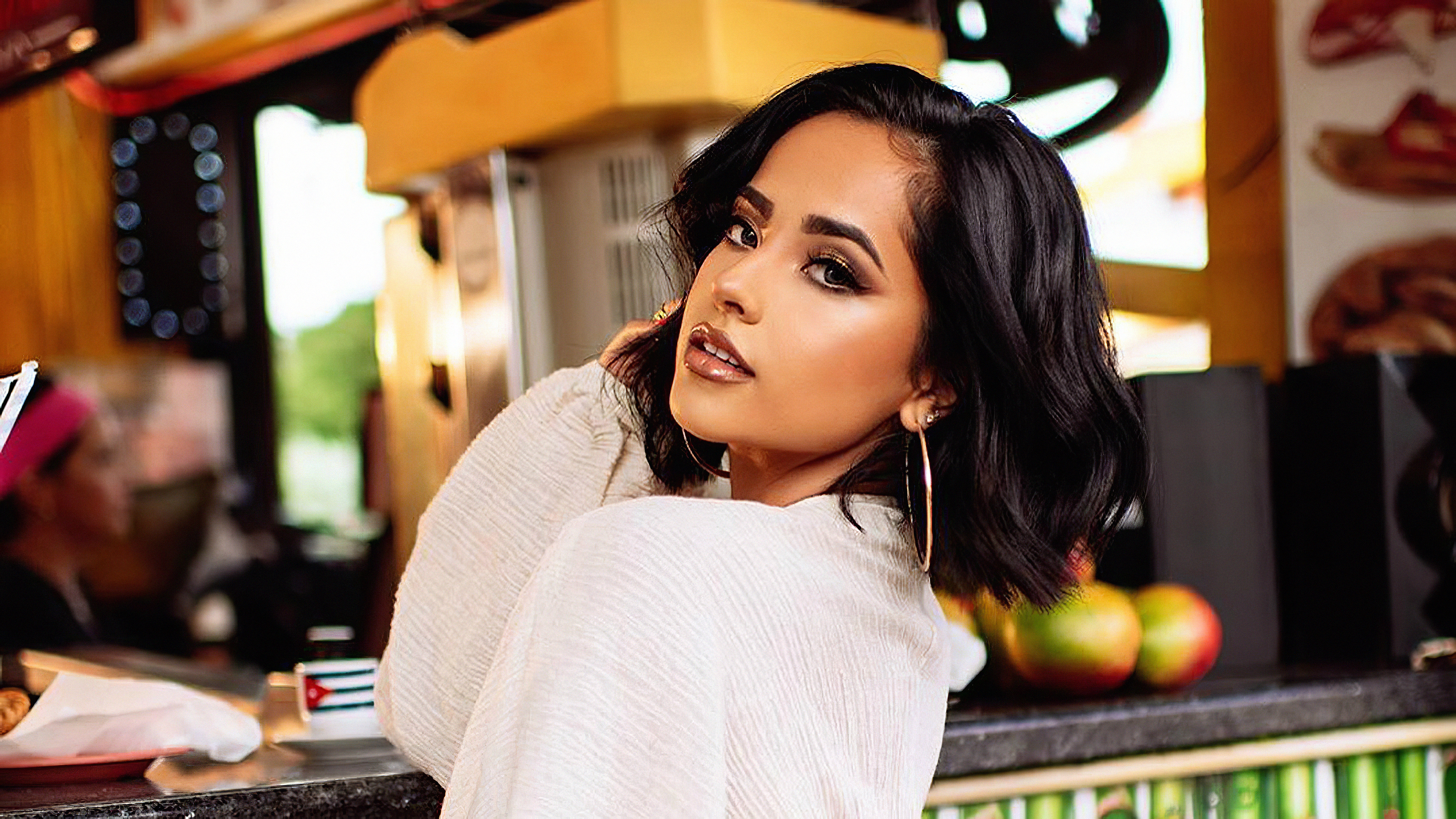 Becky G, Music prodigy, Charismatic stage presence, Fan favorite, 3840x2160 4K Desktop