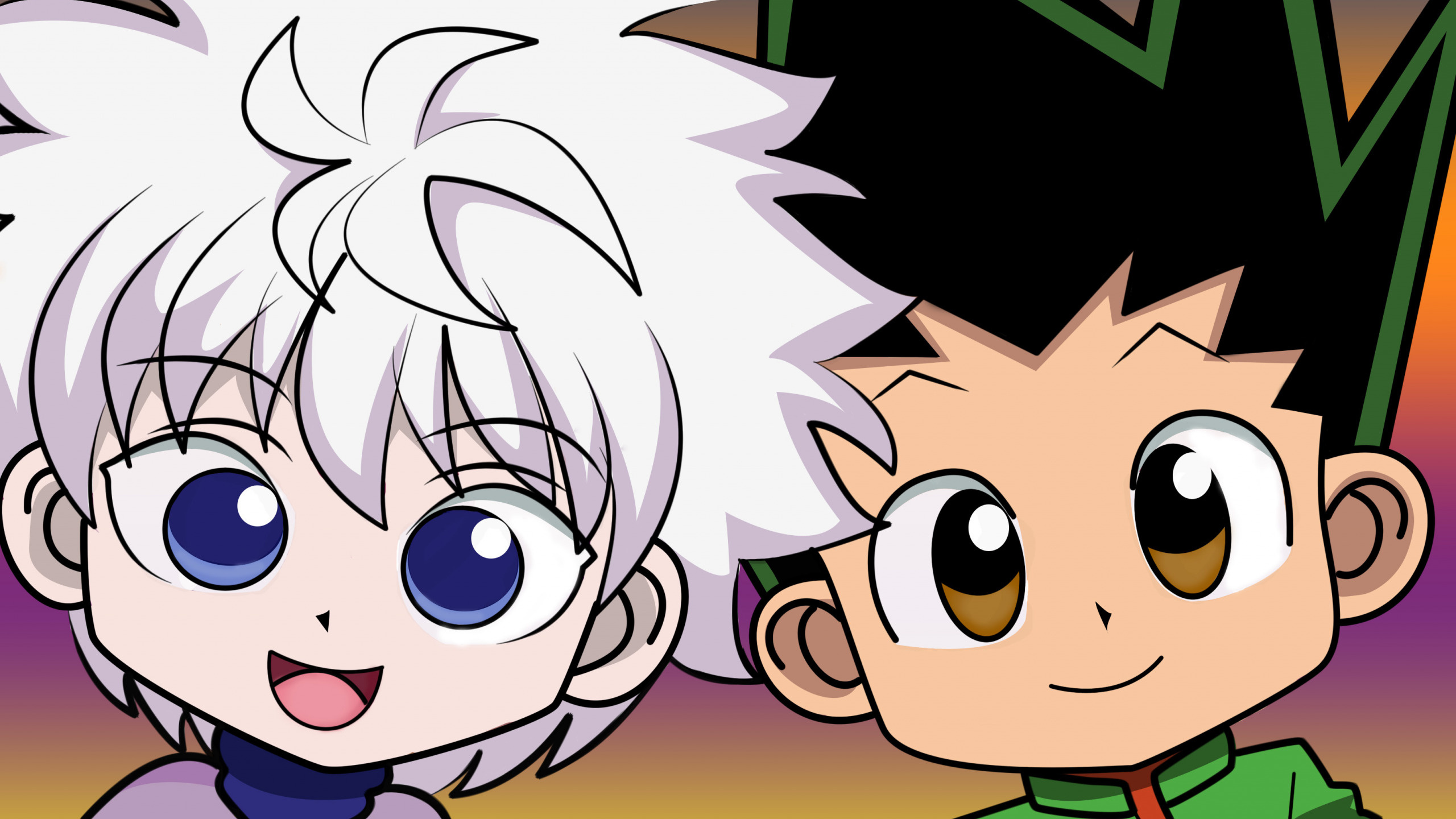 Killua, Gon, Hunter x Hunter, Other section, 2560x1440 HD Desktop