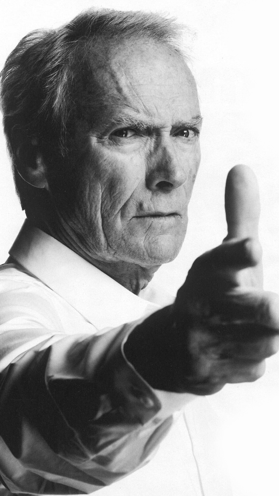 Celebrity Clint Eastwood, Pop culture icon, Hollywood legend, 1080x1920 Full HD Phone