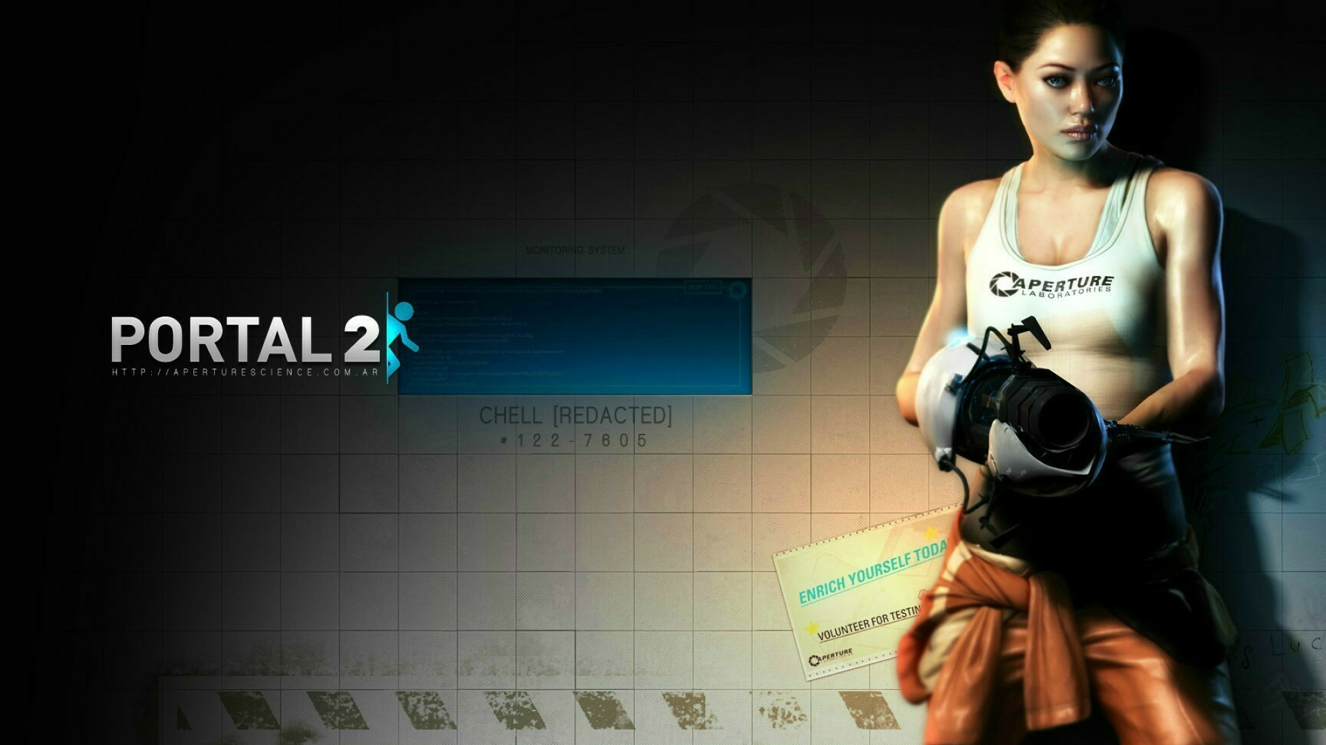 Portal 2, Gaming wallpaper, Epic adventure, Mind-bending puzzles, 1920x1080 Full HD Desktop