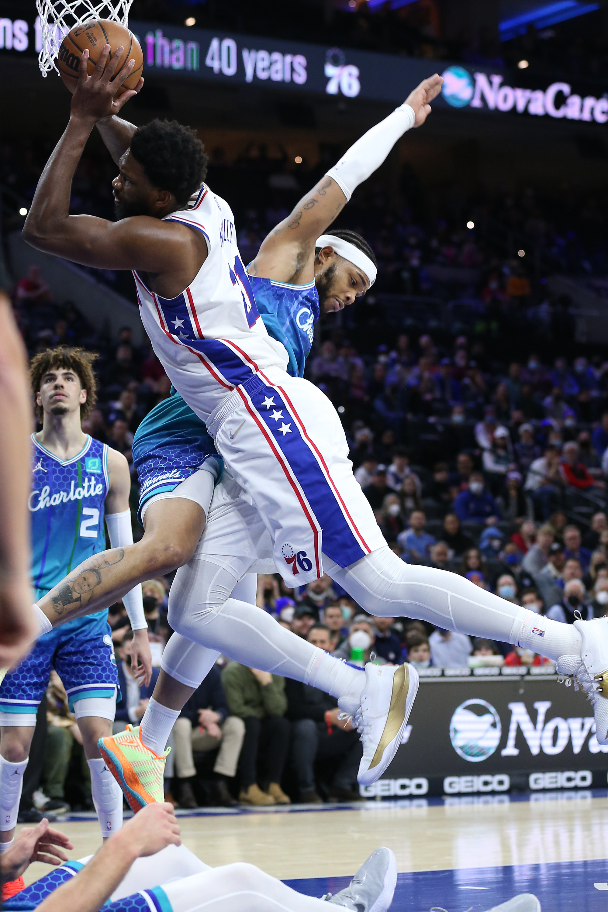 76ers vs Hornets, P.J. Washington Wallpaper, 2000x3010 HD Phone