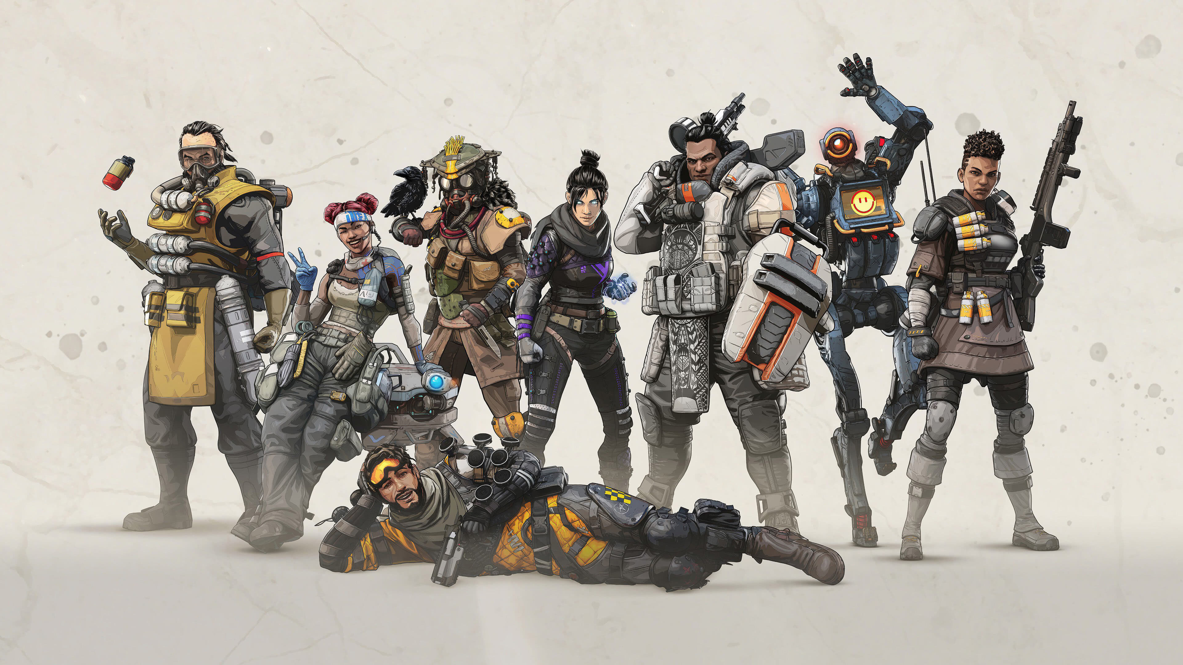 Apex Legends, Prestigious characters, UHD 4k wallpaper, Gaming showcase, 3840x2160 4K Desktop