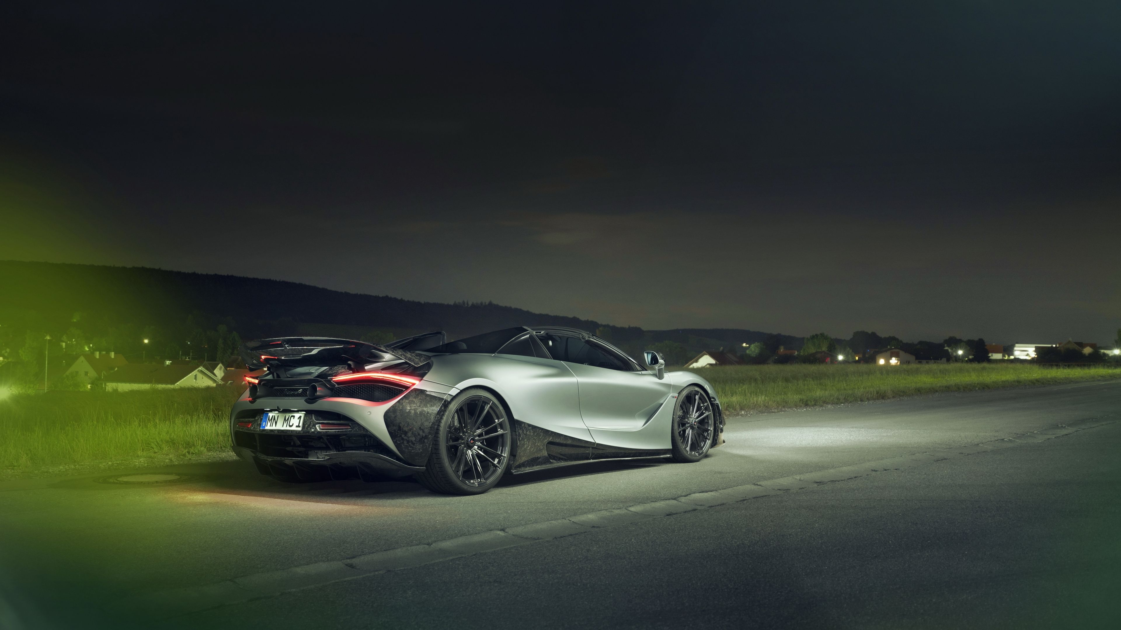 McLaren 720S, Novitec masterpiece, Rear beauty, High-performance thrill, 3840x2160 4K Desktop