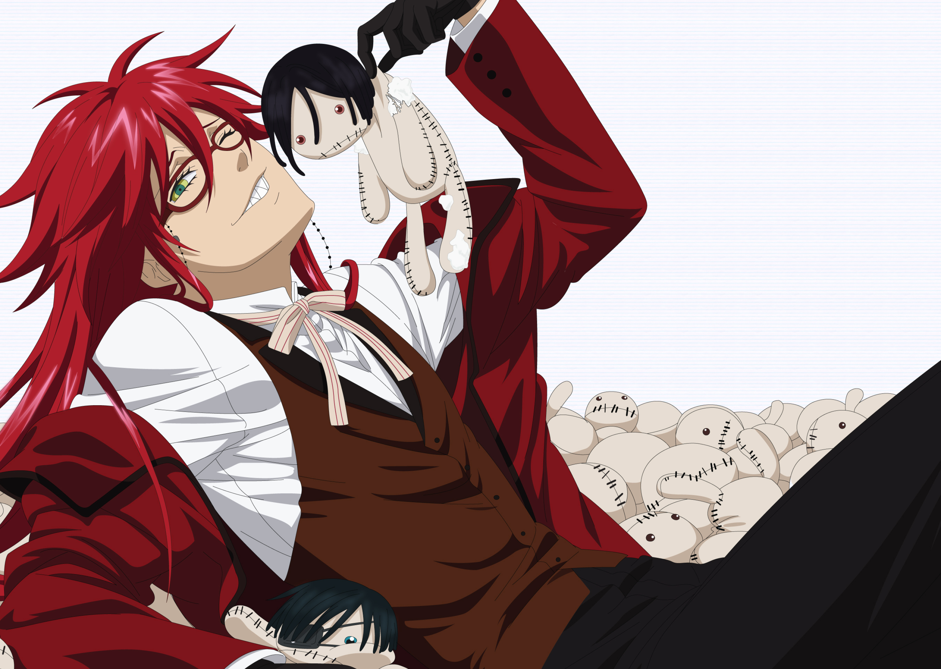 Grell Sutcliff, Anime, Koolasn tagged, Zerochan, 3000x2140 HD Desktop