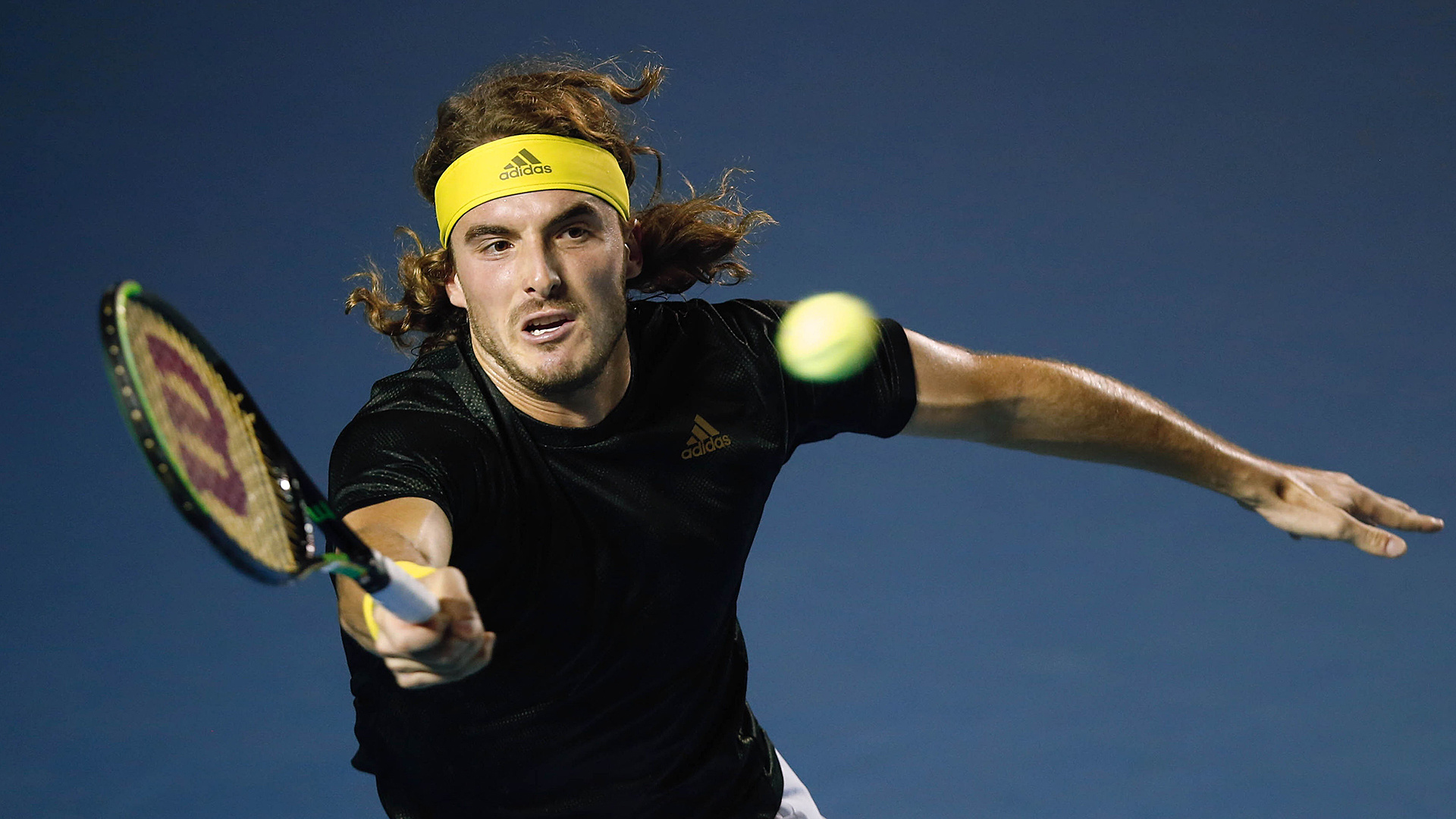 Stefanos Tsitsipas, Isner defeat, Acapulco quarterfinal, 1920x1080 Full HD Desktop