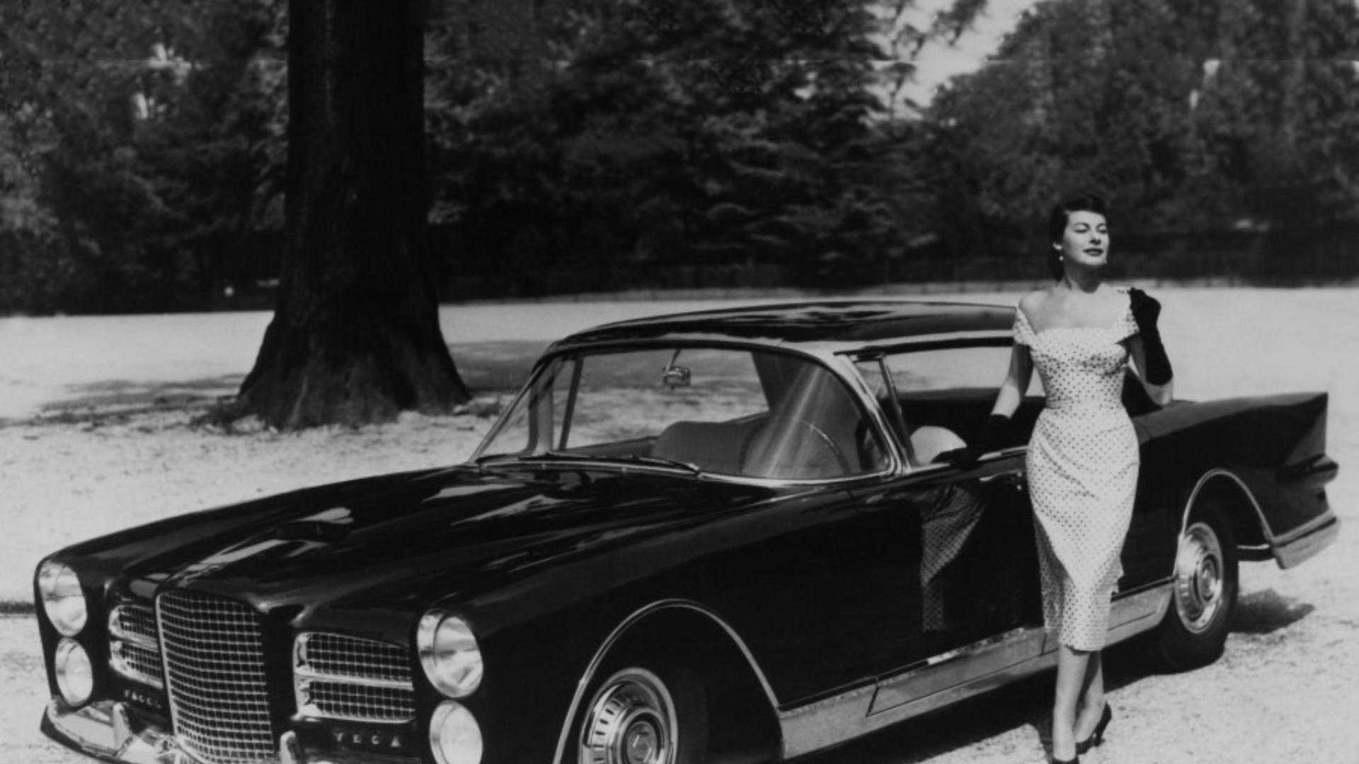 Ava Gardner, Luxurious, Facel Vega Excellence, 1920x1080 Full HD Desktop