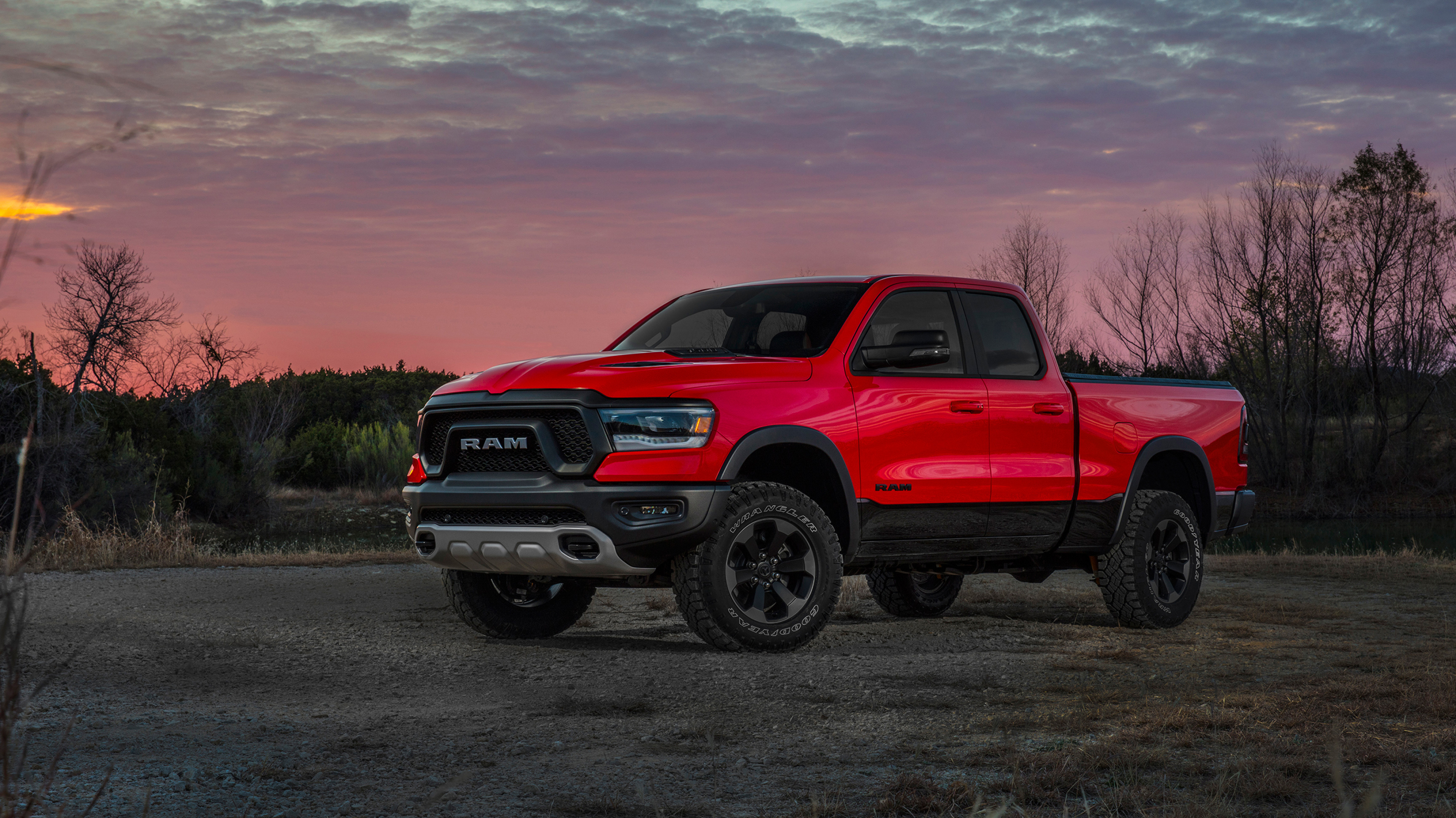 Ram 1500 Rebel Quad Cab, Sporty versatility, Aggressive styling, Captivating wallpapers, 3840x2160 4K Desktop