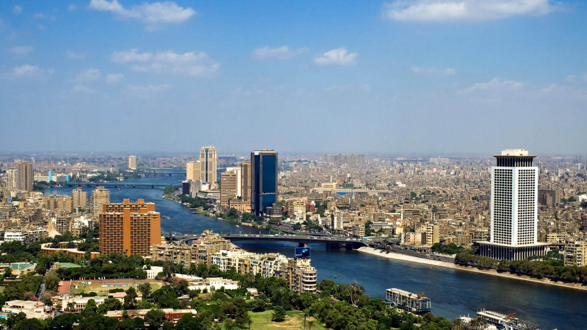 Cairo, Egypt, Travels, Orange, 1920x1080 Full HD Desktop