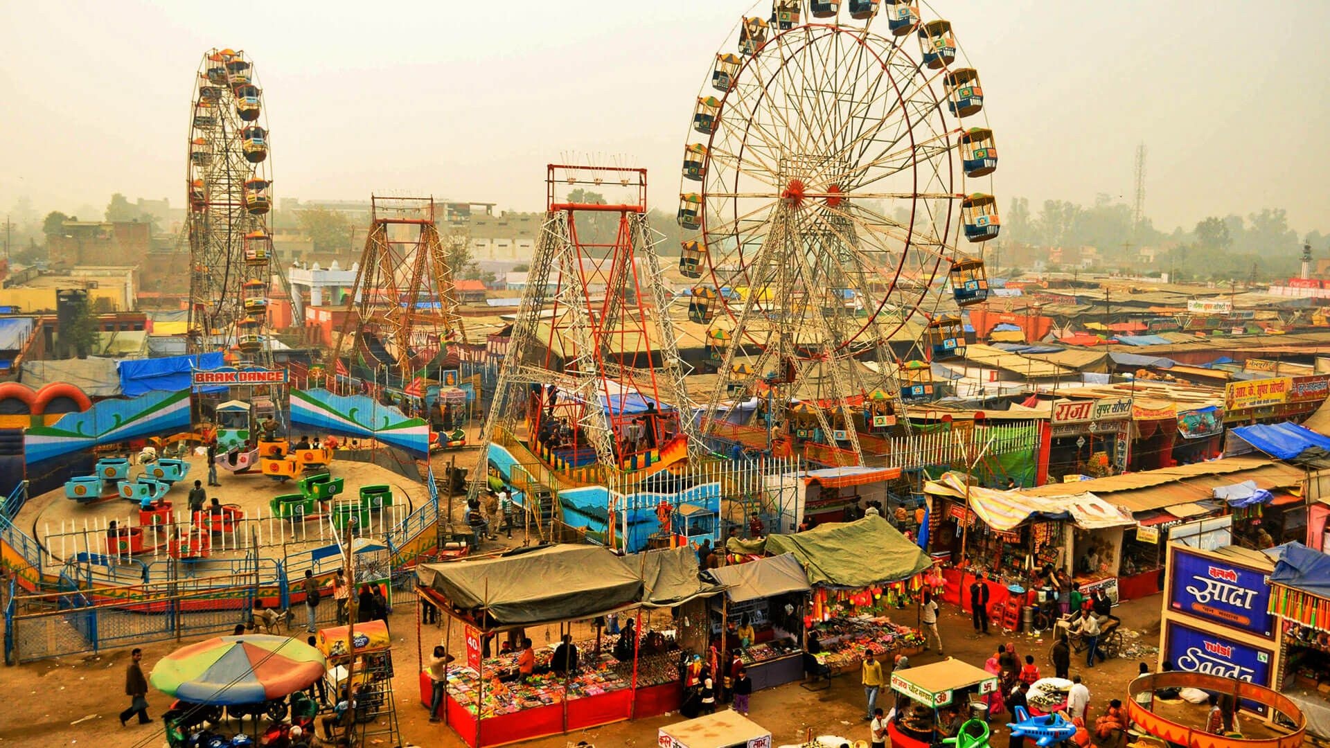 Tarnetar Mela 2020, Folk dance, Cultural festival, Vibrant celebration, 1920x1080 Full HD Desktop