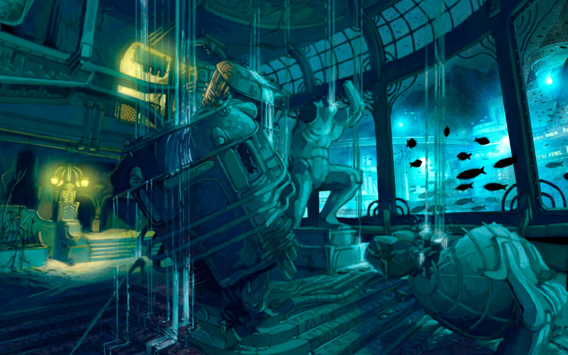 Free download BioShock wallpaper, Desktop, Mobile, Tablet, 1920x1200 HD Desktop