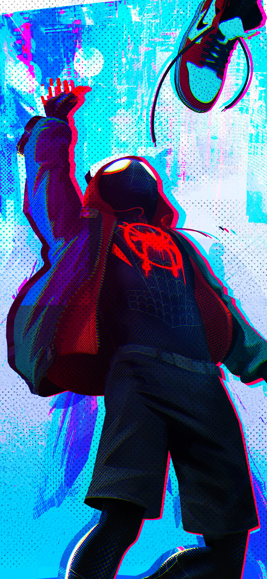 Spider-Man: Into the Spider-Verse, iPhone wallpaper, 1130x2440 HD Phone
