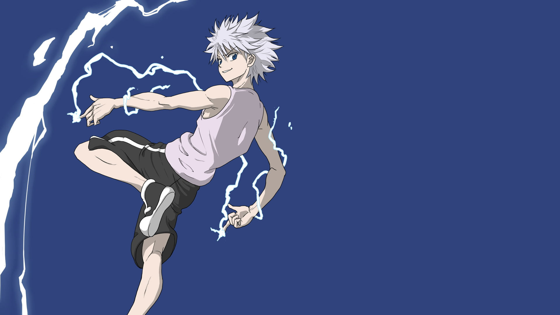 Hunter x Hunter, Killua Zoldyck, Anime wallpaper, Memorable character, 1920x1080 Full HD Desktop