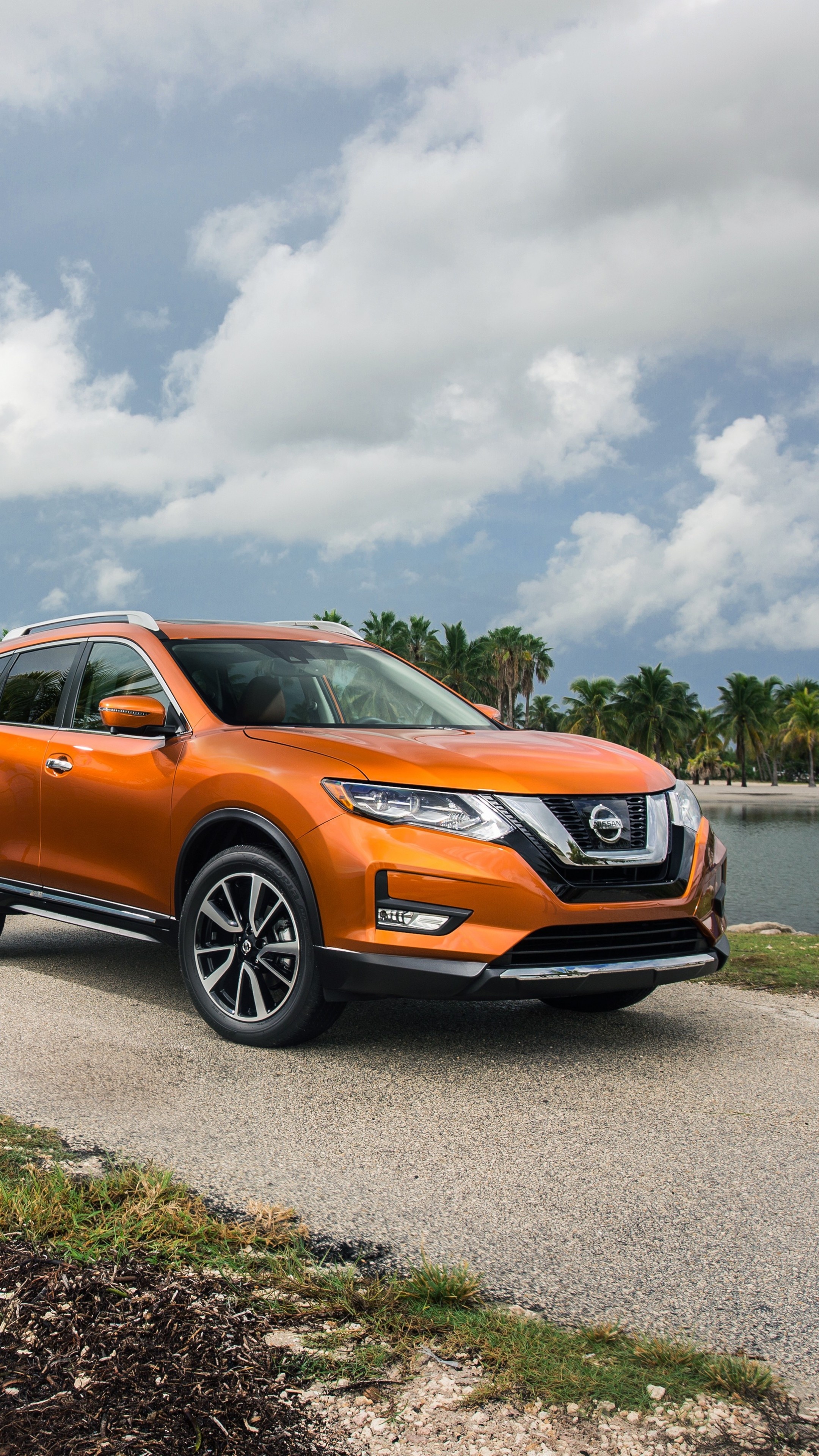 Nissan Rogue Sport, Crossover Orange, 2160x3840 4K Phone