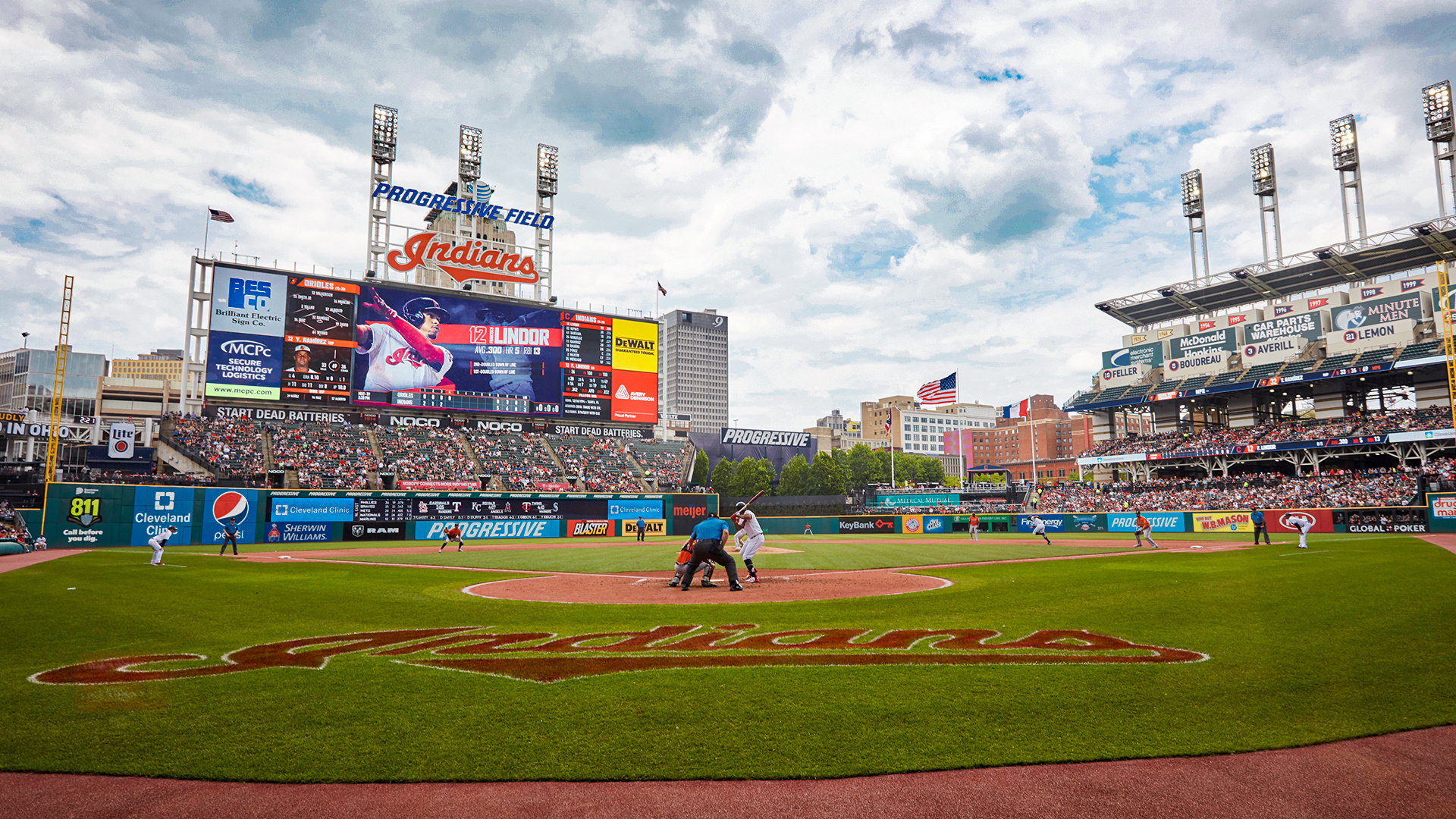 Cleveland Guardians, PC wallpaper, Posted by John Mercado, Professional umpire, 1920x1080 Full HD Desktop