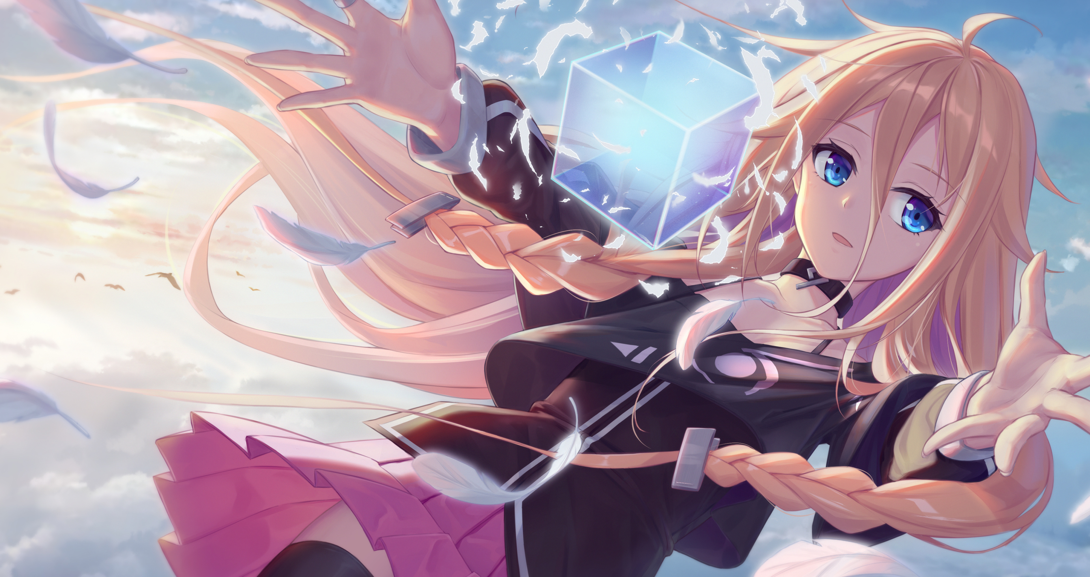 IA Vocaloid, Anime image, Vocaloid character, Music theme, 3780x2000 HD Desktop