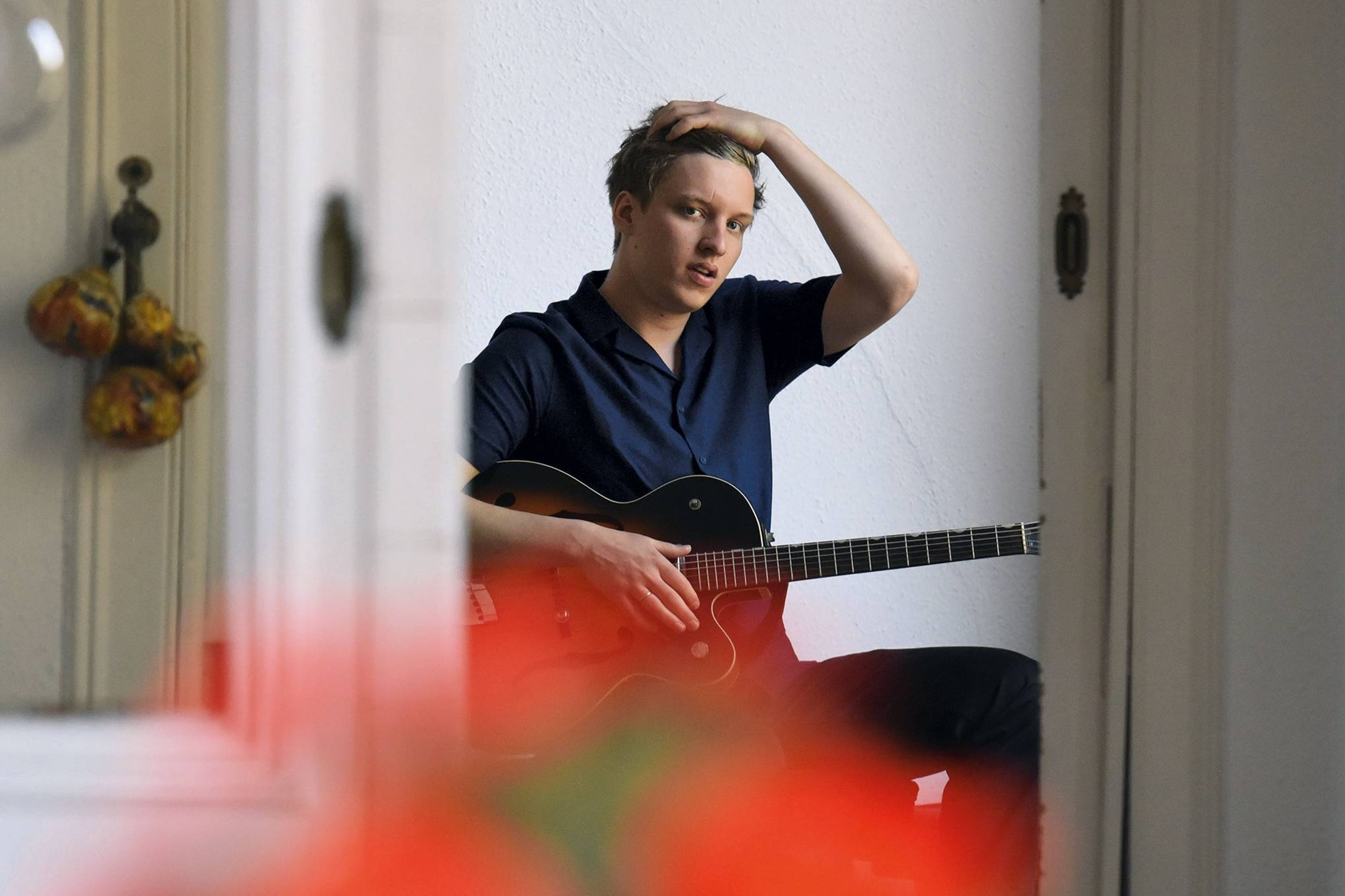 George Ezra, Creative photography, George Ezra photos, Artist's vision, 2040x1360 HD Desktop