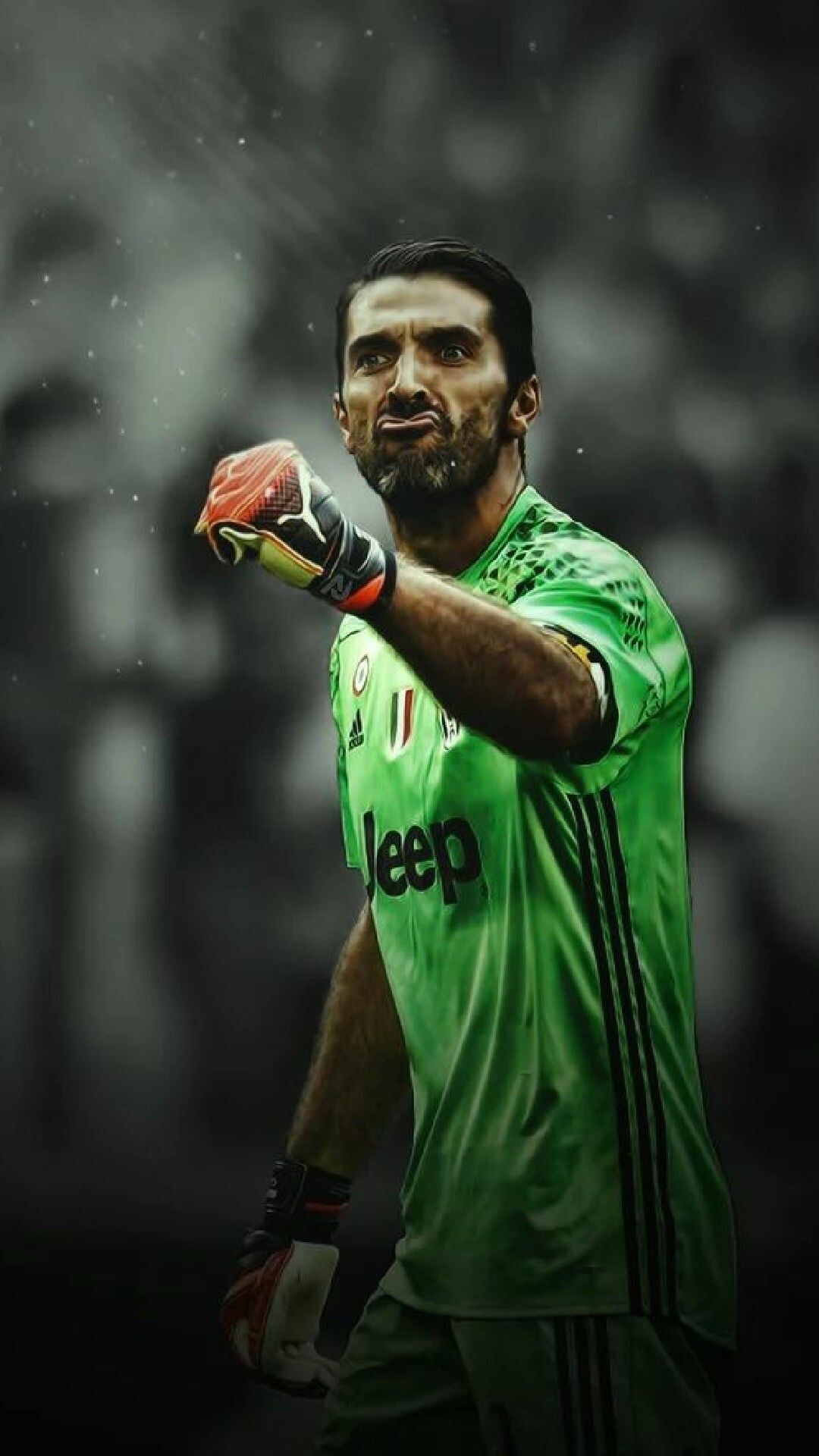 Goalkeeper love, Gianluigi Buffon fanart, Football admiration, Legendary saves, 1080x1920 Full HD Phone