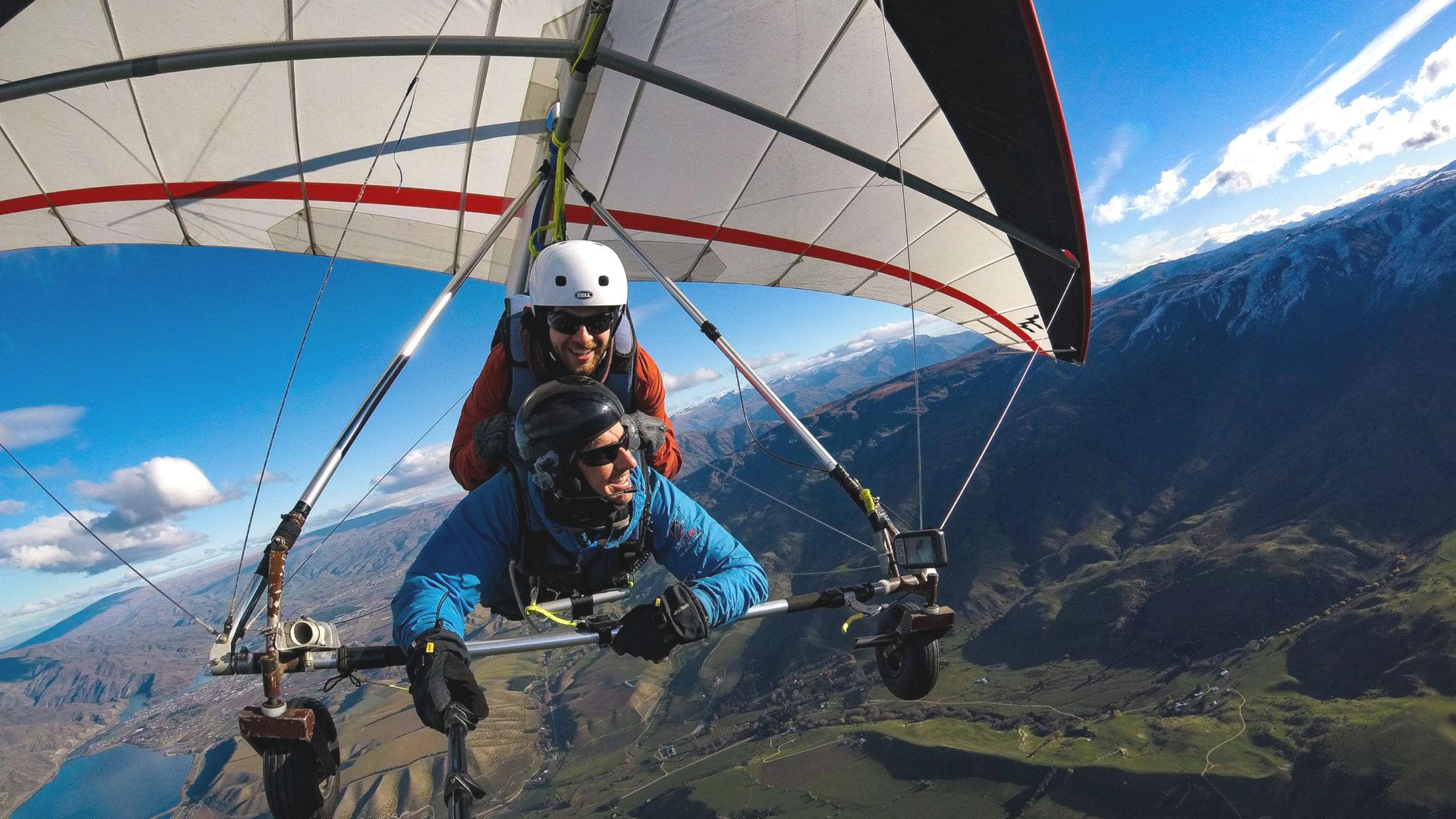 Skytrek Queenstown, Online booking, Thrilling hang gliding experience, CheckYeti, 2560x1440 HD Desktop