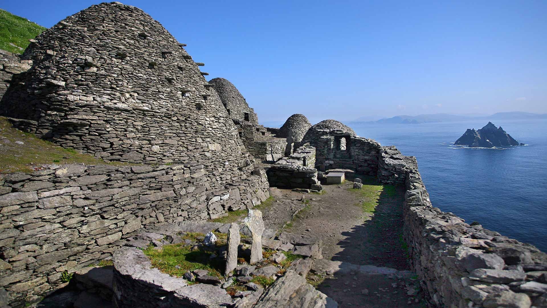 Skellig Michael, Tourist attraction, Killarney's beauty, Ross Hotel, 1920x1080 Full HD Desktop